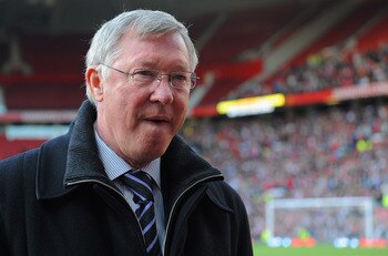 MANCHESTER, ENGLAND - MAY 24:  Manchester manager Sir Alex Ferguson looks on during the Gary Neville Testimonial Match between Manchester United and Juventus at Old Trafford on May 24, 2011 in Manchester, England.  (Photo by Michael Regan/Getty Images)