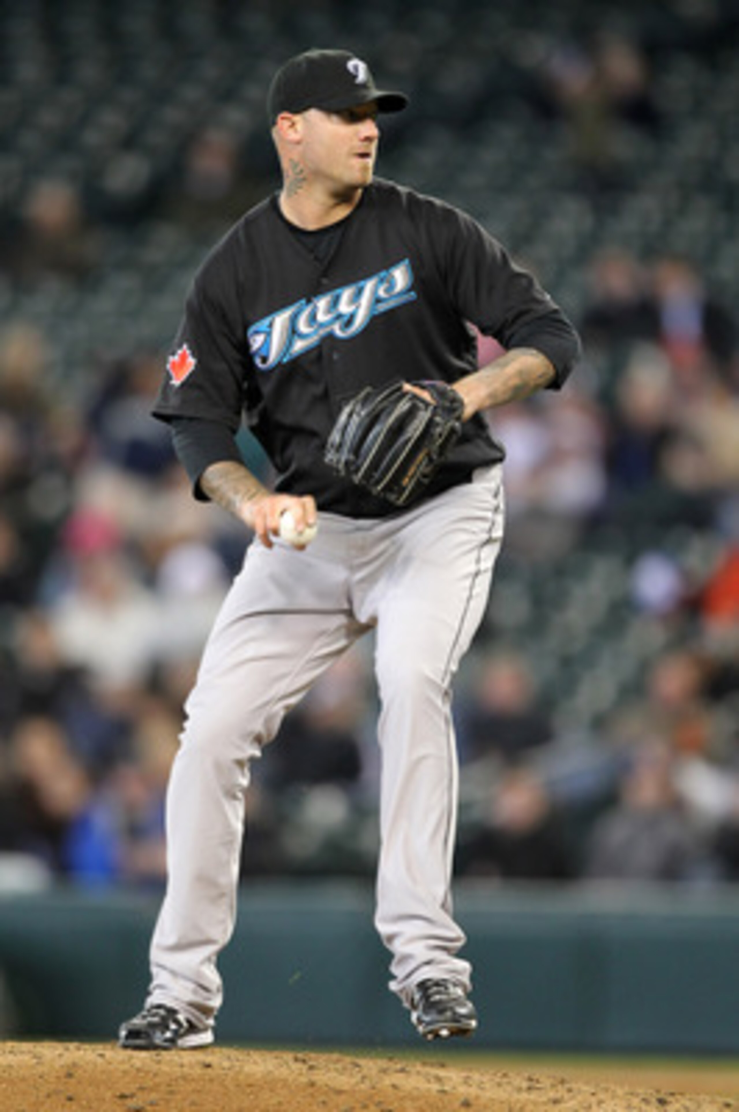 SEATTLE, WA - APRIL 13: Relief pitcher Jon Rauch #60 of the Toronto Blue Jays pitches against the Seattle Mariners at Safeco Field on April 13, 2011 in Seattle, Washington. (Photo by Otto Greule Jr/Getty Images) SEATTLE, WA - APRIL 13: Relief pitcher Jon Rauch #60 of the Toronto Blue Jays pitches against the Seattle Mariners at Safeco Field on April 13, 2011 in Seattle, Washington. (Photo by Otto Greule Jr/Getty Images)