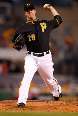 PITTSBURGH - MAY 06:  Paul Maholm #28 of the Pittsburgh Pirates pitches against the Houston Atros during the game on May 6, 2011 at PNC Park in Pittsburgh, Pennsylvania.  (Photo by Jared Wickerham/Getty Images)