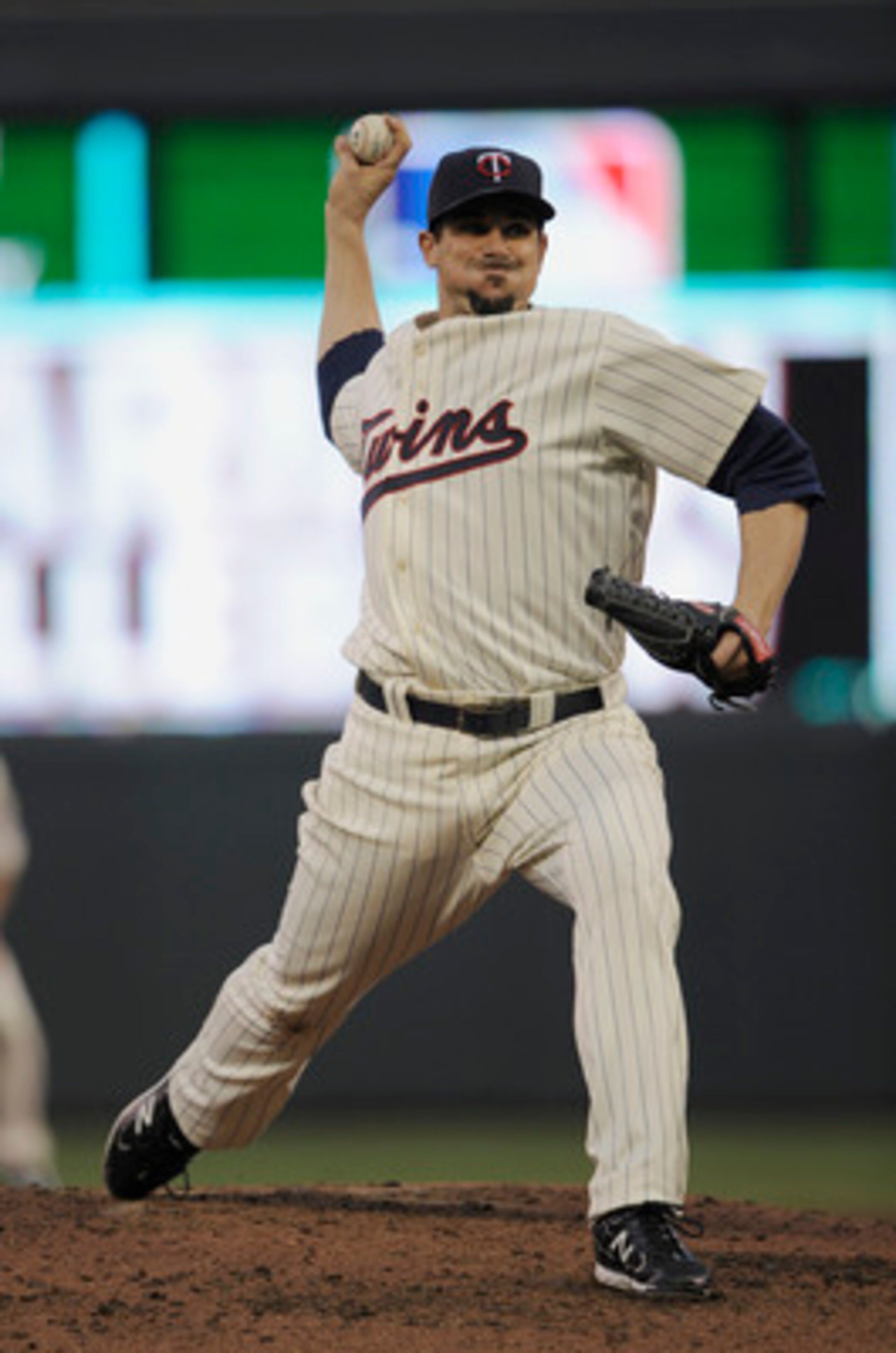 MINNEAPOLIS, MN - MAY 23: Carl Pavano #48 of the Minnesota Twins pitches against the Seattle Mariners during their game on May 23, 2011 at Target Field in Minneapolis, Minnesota. The Rockies won 6-5. (Photo by Hannah Foslien/Getty Images)