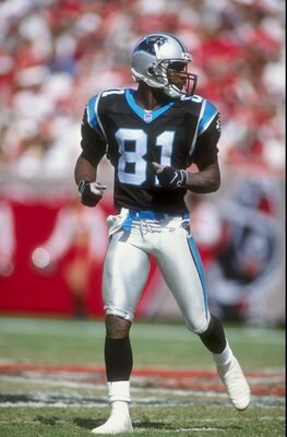 18 Oct 1998:  Wide receiver Raghib Ismail #81 of the Carolina Panthers in action during the game against the Tampa Bay Buccaneers at the Raymond James Stadium in Tampa Bay, Florida. The Buccaneers defeated the Panthers 16-13. Mandatory Credit: Scott Halle