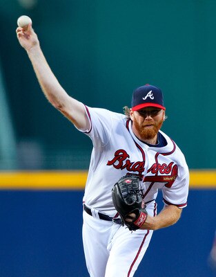 ATLANTA, GA - MAY 27:  Tommy Hanson #48 of the Atlanta Braves pitches to the Cincinnati Reds at Turner Field on May 27, 2011 in Atlanta, Georgia.  (Photo by Kevin C. Cox/Getty Images)