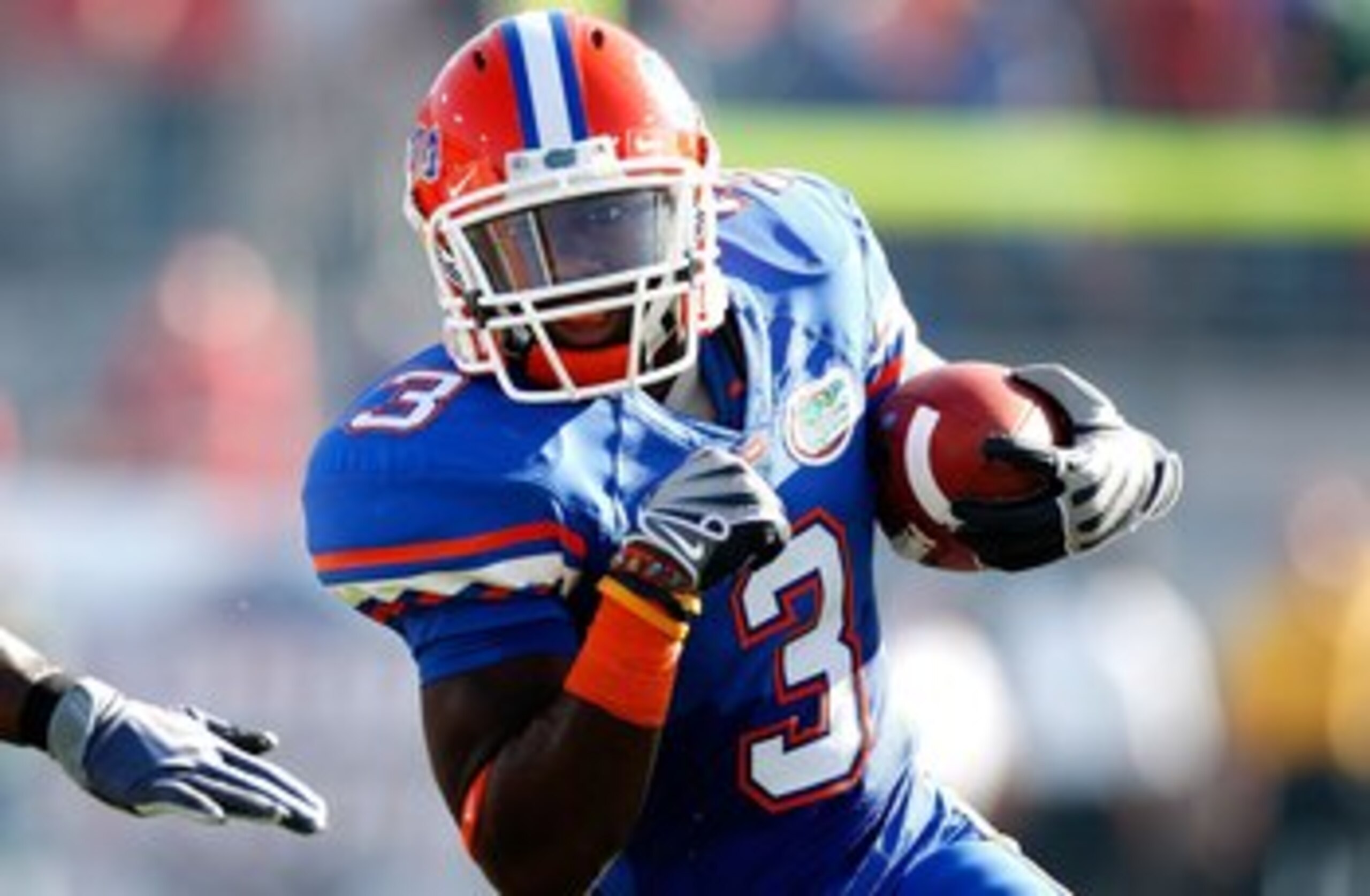 JACKSONVILLE, FL - OCTOBER 31:  Chris Rainey #3 of the Florida Gators against the Georgia Bulldogs at Jacksonville Municipal Stadium on October 31, 2009 in Jacksonville, Florida.  (Photo by Kevin C. Cox/Getty Images)