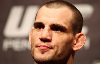 SYDNEY, AUSTRALIA - DECEMBER 14:  Jon Fitch speaks to the media during a UFC 127 Press Conference at Star City on December 14, 2010 in Sydney, Australia.  (Photo by Mark Nolan/Getty Images)