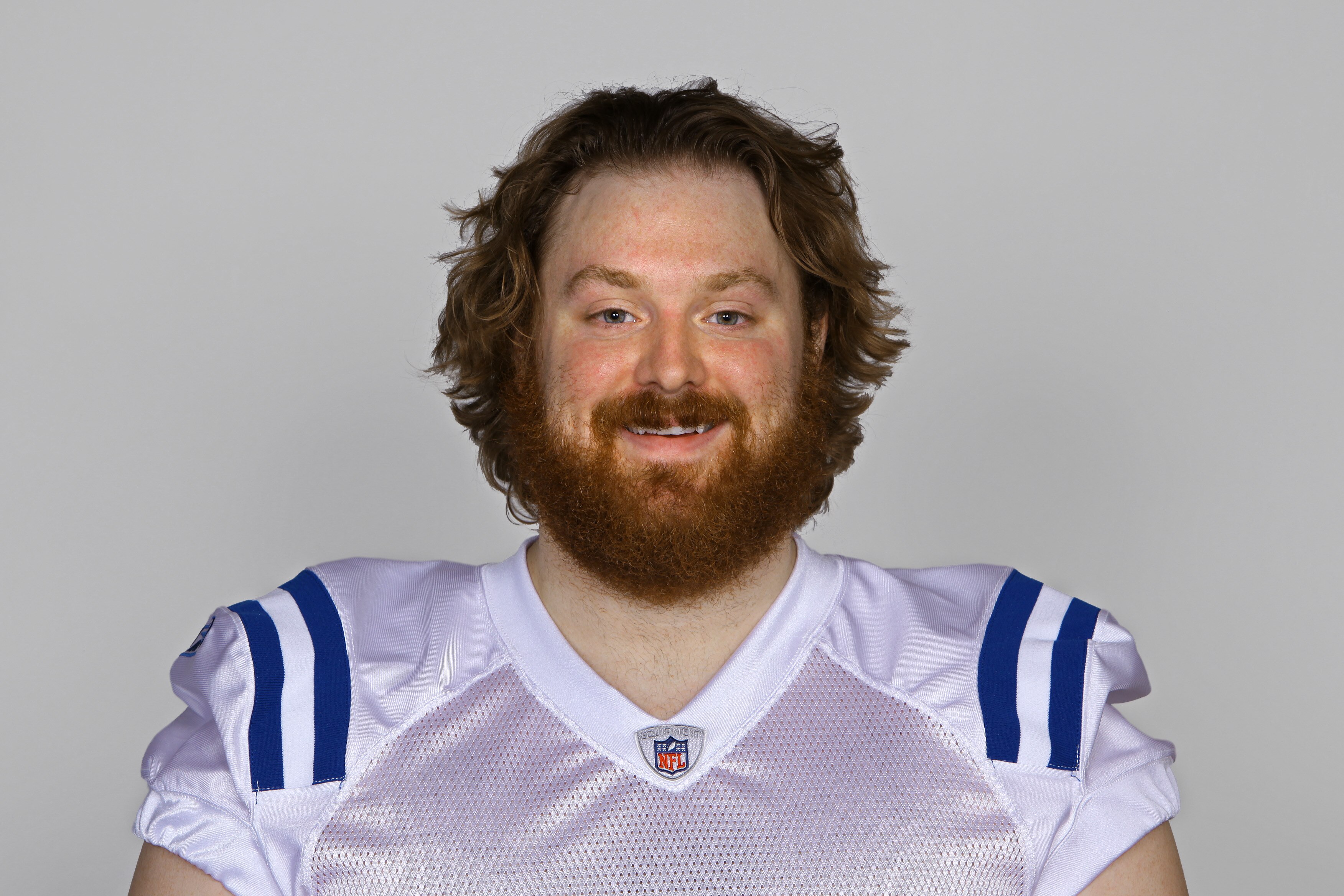 INDIANAPOLIS, IN - CIRCA 2010:  In this handout photo provided by the NFL, Adam Terry of the Indianapolis Colts poses for his 2010 NFL headshot circa 2010 in Indianapolis, Indiana.  (Photo by NFL via Getty Images)