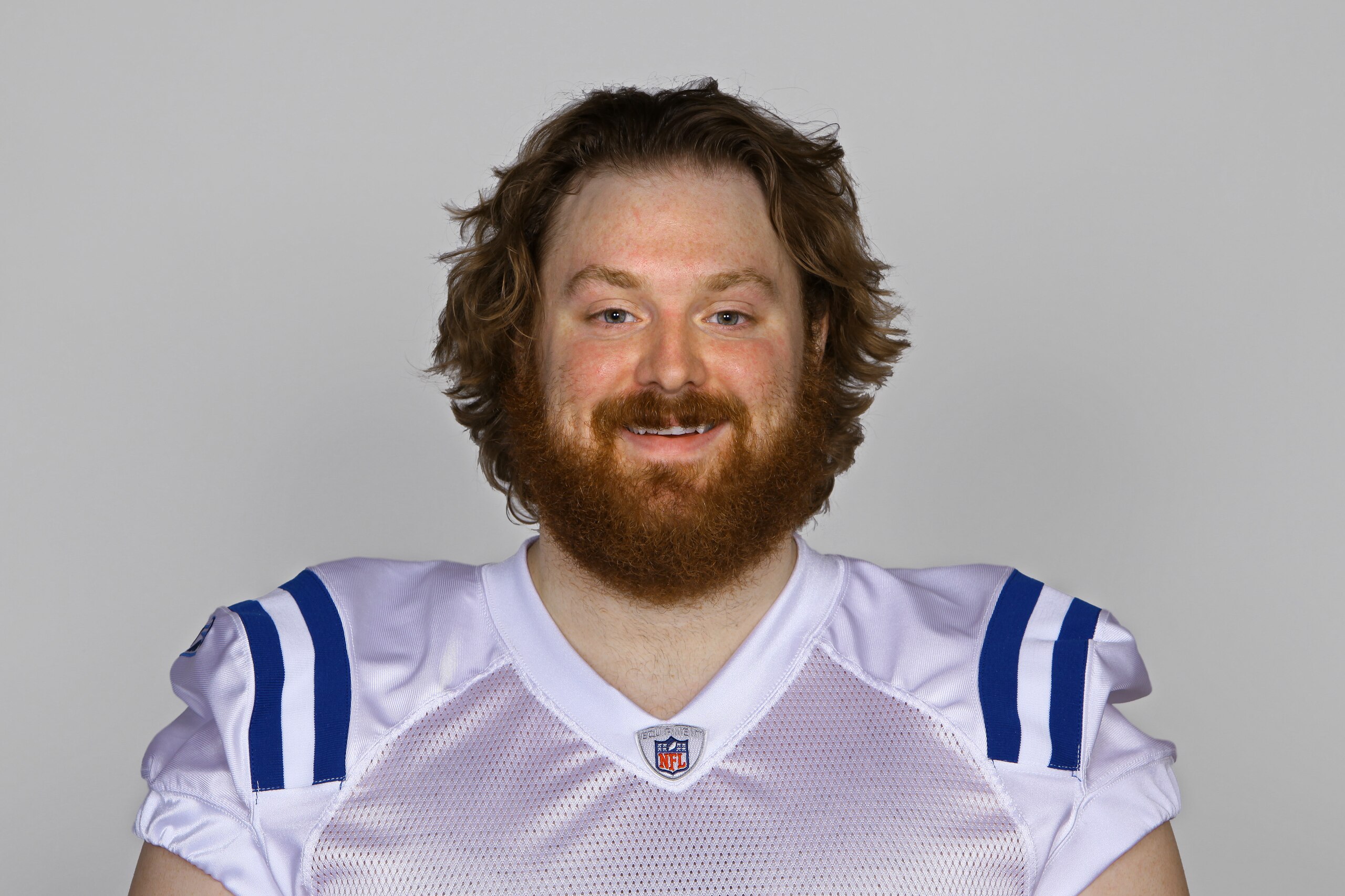 INDIANAPOLIS, IN - CIRCA 2010:  In this handout photo provided by the NFL, Adam Terry of the Indianapolis Colts poses for his 2010 NFL headshot circa 2010 in Indianapolis, Indiana.  (Photo by NFL via Getty Images)