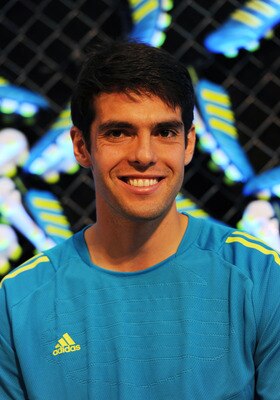 LONDON, ENGLAND - MAY 17: Kaka of Real Madrid attends the launch of the new adidas Predator boot at the Truman Brewery on May 17, 2011 in London, England.  (Photo by Gary Prior/Getty Images for adidas)