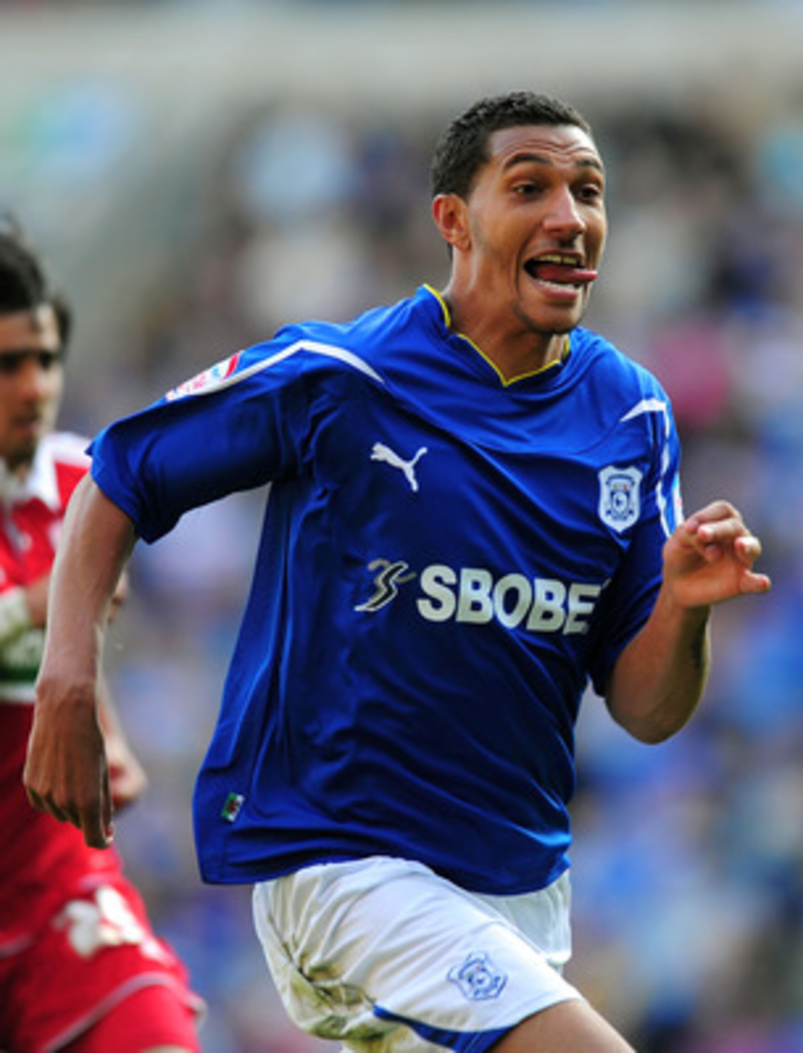 CARDIFF, WALES - MAY 02:  Cardiff player Jay Bothroyd in action during the npower Championship game between Cardiff City and Middlesbrough at Cardiff City Stadium on May 2, 2011 in Cardiff, Wales.  (Photo by Stu Forster/Getty Images)