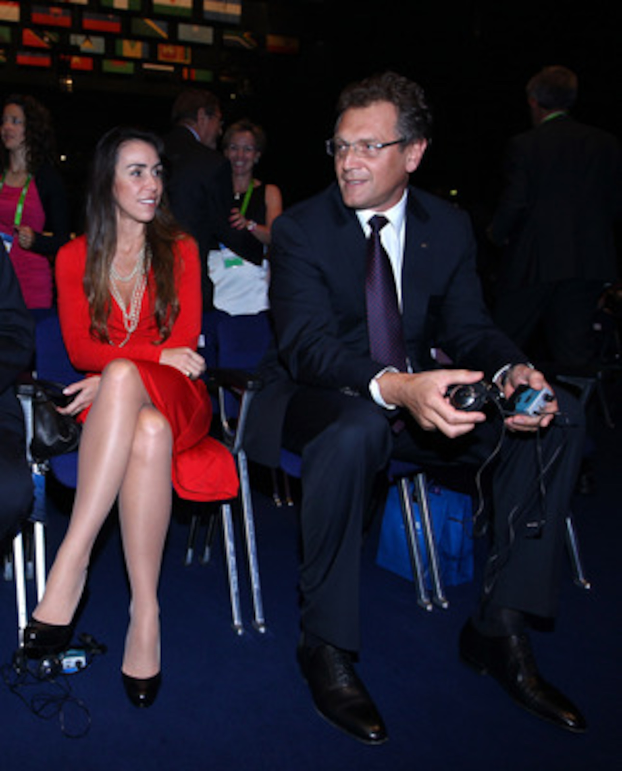 ZURICH, SWITZERLAND - MAY 31:  Jerome Valcke, Secretary General of FIFA takes his seat before the 61st FIFA Congress Opening Ceremony at Hallenstadion on May 31, 2011 in Zurich, Switzerland.  (Photo by Julian Finney/Getty Images)