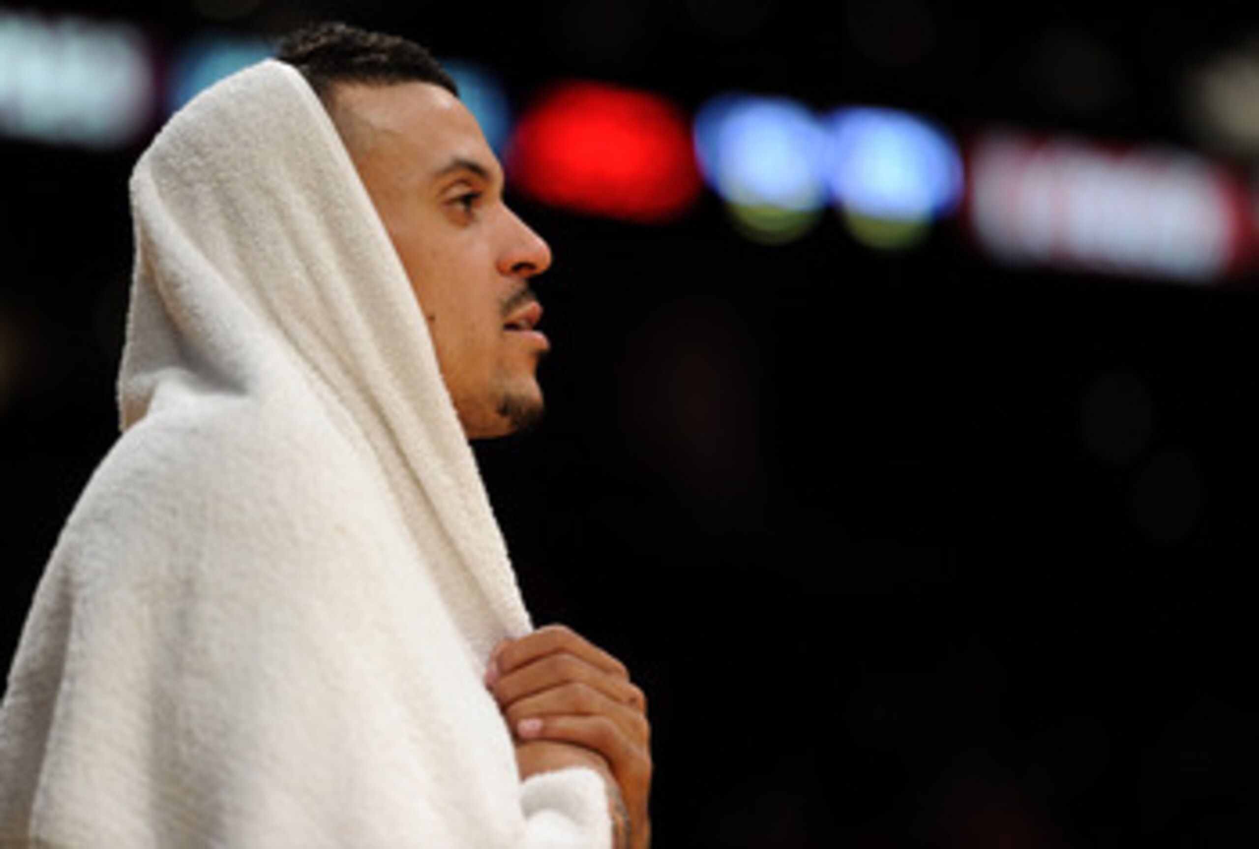LOS ANGELES, CA - APRIL 20:  Matt Barnes #9 of the Los Angeles Lakers looks on from the bench in the second half while taking on the New Orleans Hornets in Game Two of the Western Conference Quarterfinals in the 2011 NBA Playoffs on April 20, 2011 at Stap