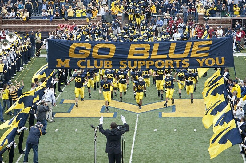 Michigan's traditional entrance (photo: larrysphatpage)