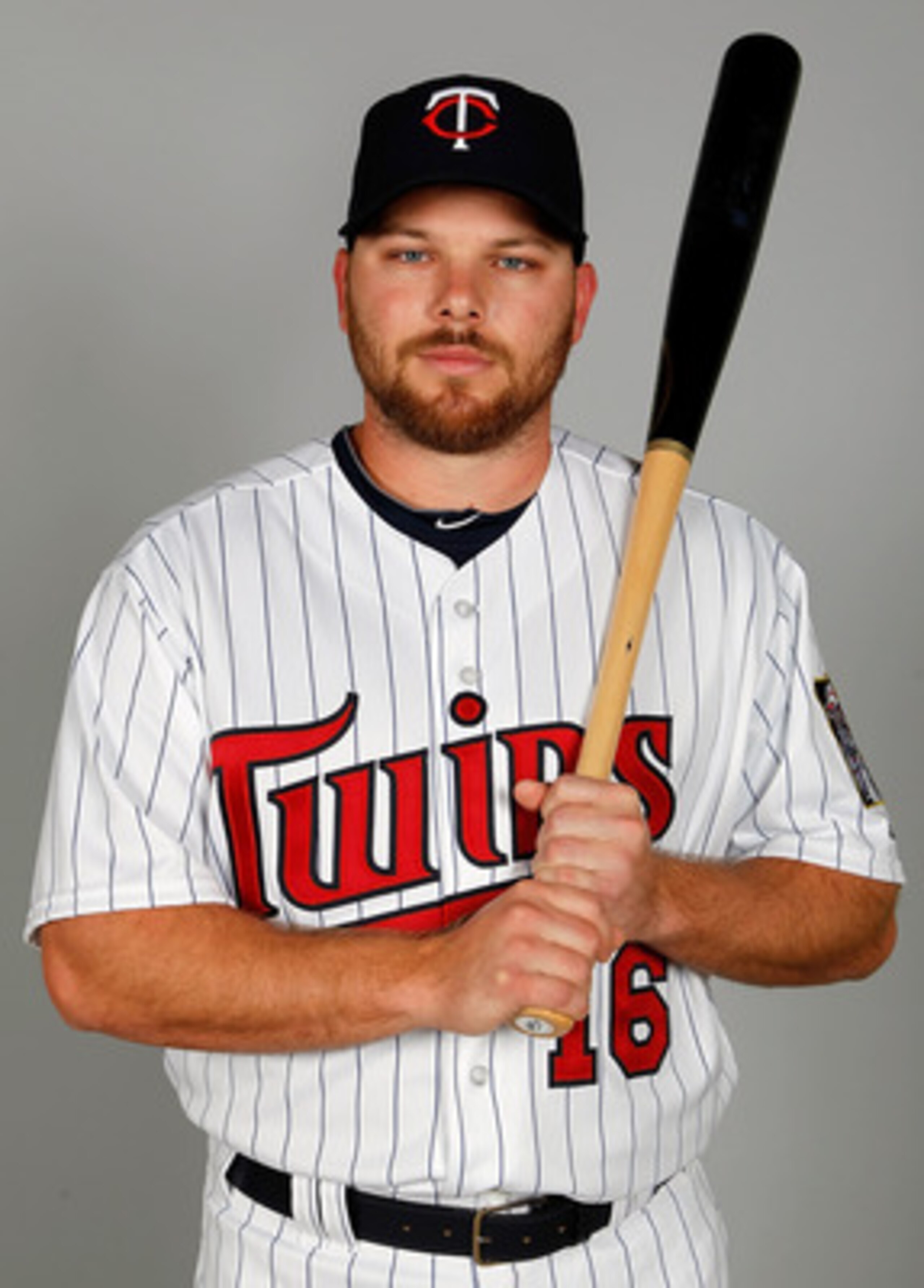FORT MYERS, FL - FEBRUARY 25:  Outfielder Jason Kubel #16 of the Minnesota Twins poses for a photo during photo day at Hammond Stadium on February 25, 2011 in Fort Myers, Florida.  (Photo by J. Meric/Getty Images)