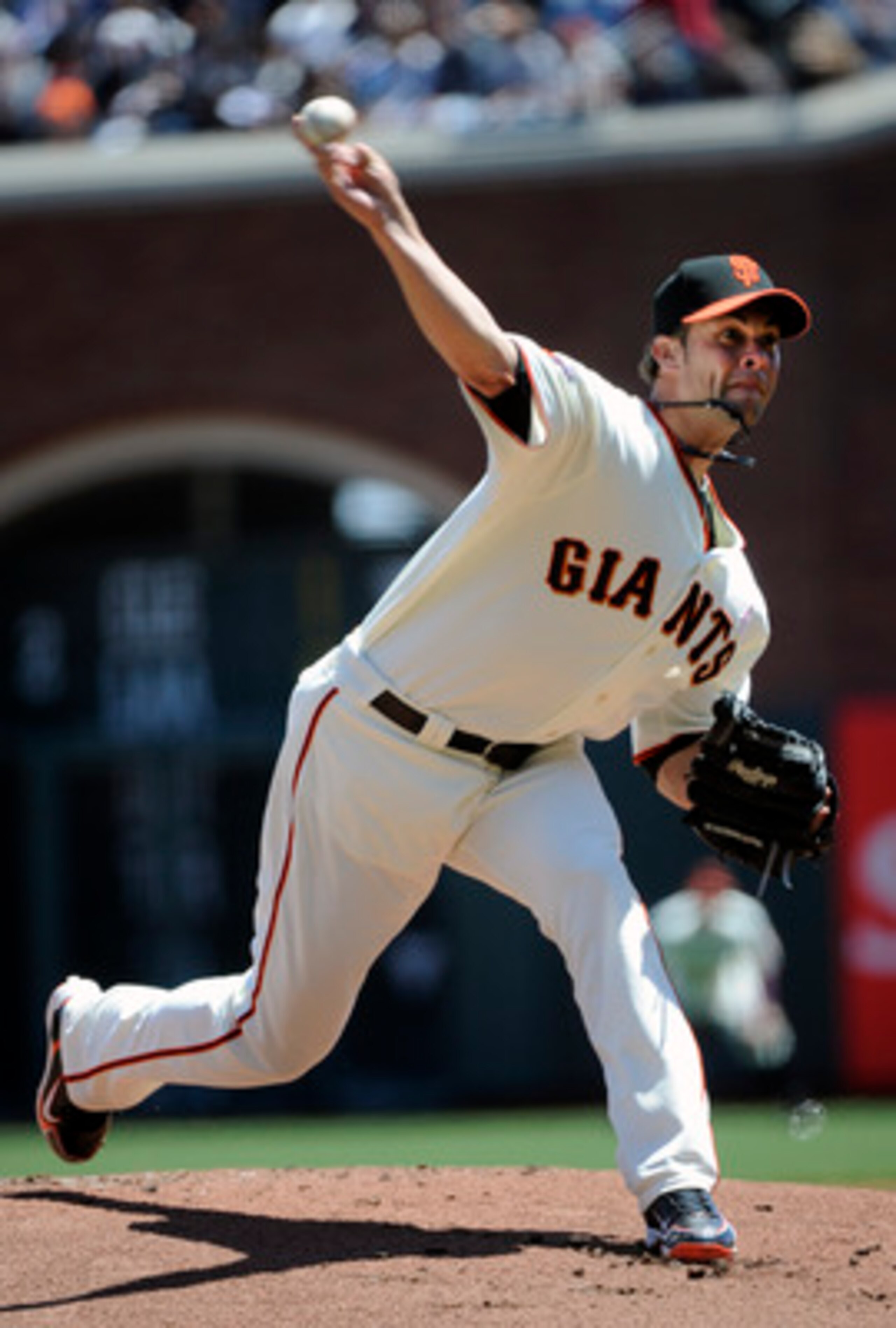 SAN FRANCISCO, CA - MAY 8: Ryan Vogelsong #32 of the San Francisco Giants pitches against Colorado Rockies during a MLB baseball game at AT&T Park May 8, 2011 in San Francisco, California. (Photo by Thearon W. Henderson/Getty Images)