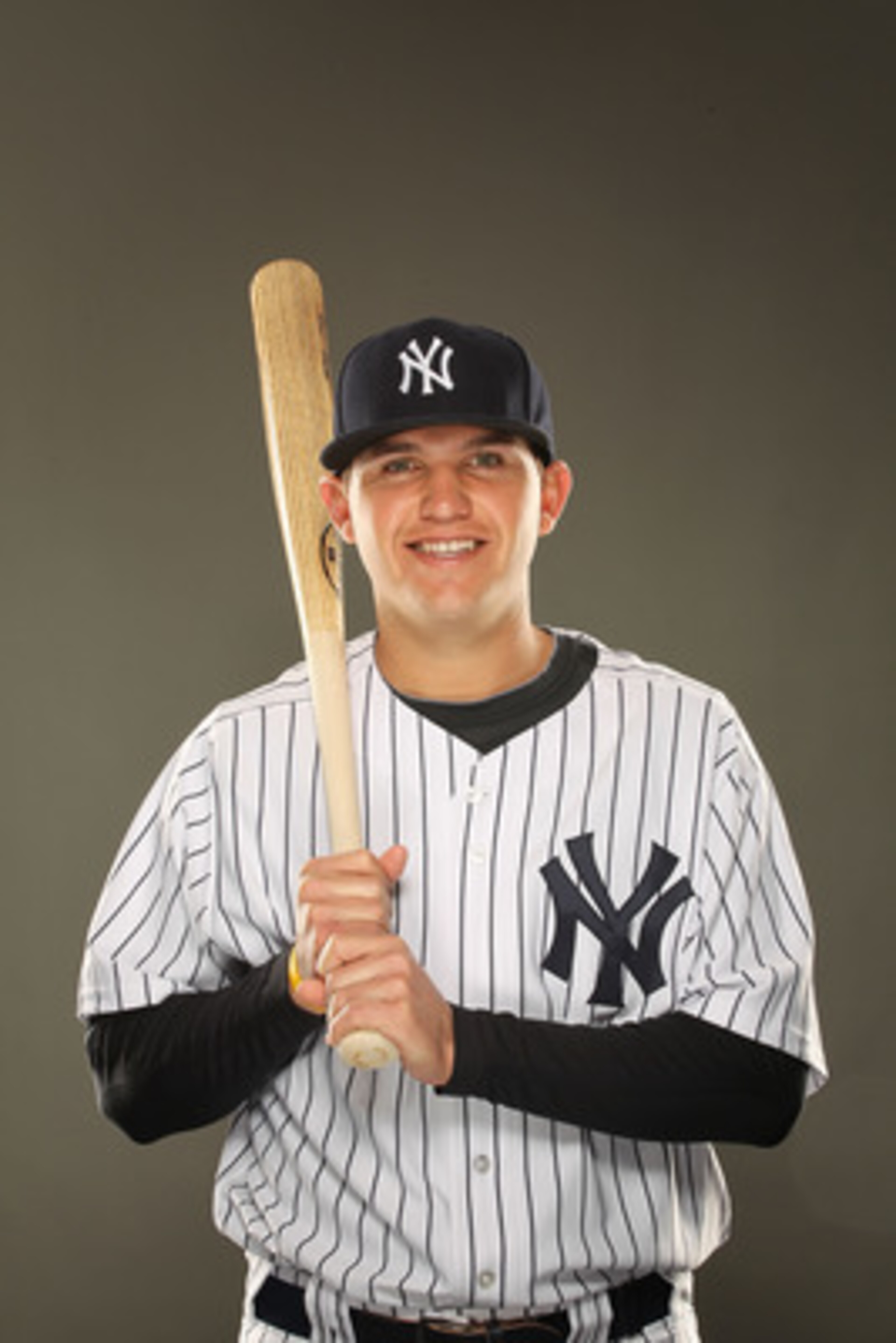 TAMPA, FL - FEBRUARY 23:  Brandon Laird #75 of the New York Yankees poses for a portrait on Photo Day at George M. Steinbrenner Field on February 23, 2011 in Tampa, Florida.  (Photo by Al Bello/Getty Images)
