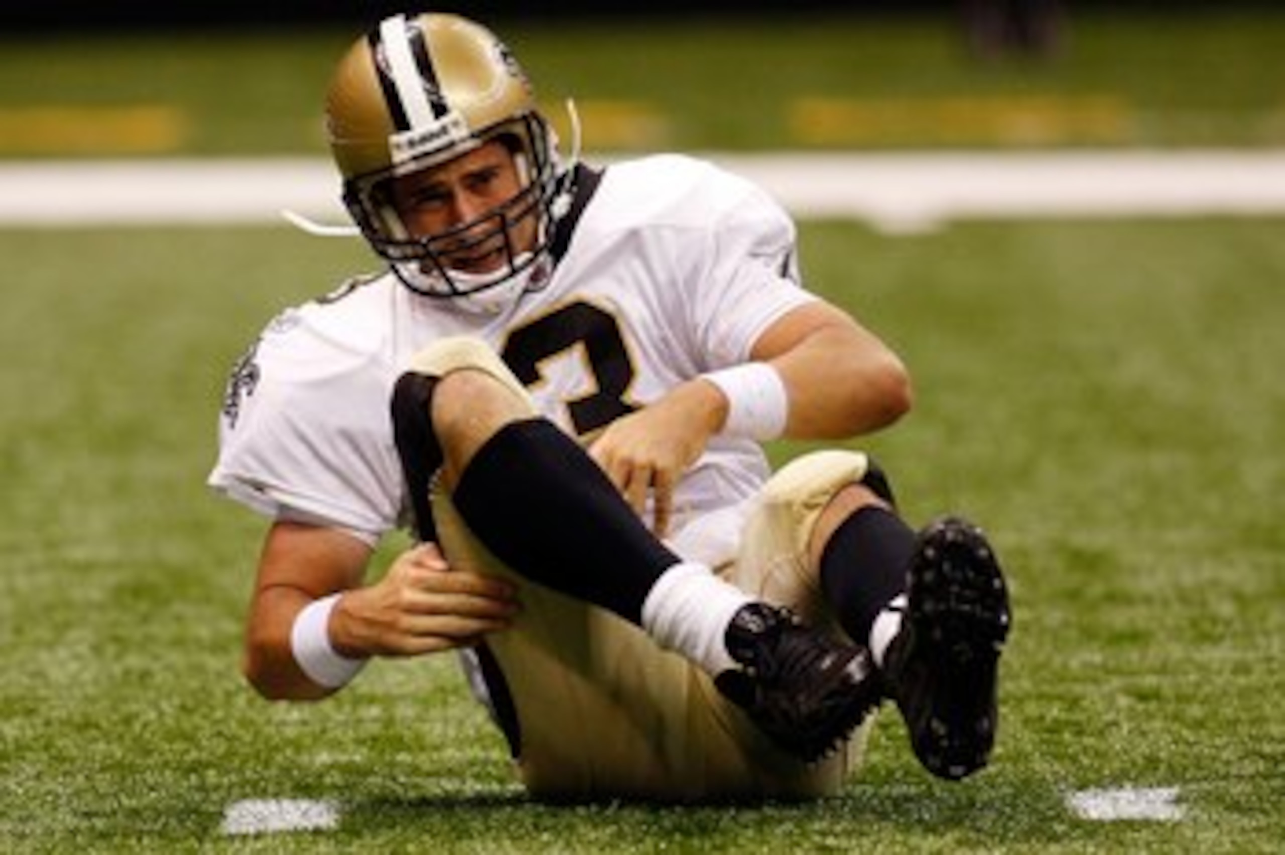 NEW ORLEANS - SEPTEMBER 03: Joey Harrington #3 of the New Orleans Saints during the game against the Miami Dolphins at the Louisiana Superdome on September 3, 2009 in New Orleans, Louisiana. (Photo by Chris Graythen/Getty Images) NEW ORLEANS - SEPTEMBER 03: Joey Harrington #3 of the New Orleans Saints during the game against the Miami Dolphins at the Louisiana Superdome on September 3, 2009 in New Orleans, Louisiana. (Photo by Chris Graythen/Getty Images)