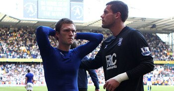 LONDON, ENGLAND - MAY 22: Craig Gardner (L) and Ben Foster of Birmingham City look dejected after their team was relegated during the Barclays Premier League match between Tottenham Hotspur and Birmingham City at White Hart Lane on May 22, 2011 in London LONDON, ENGLAND - MAY 22: Craig Gardner (L) and Ben Foster of Birmingham City look dejected after their team was relegated during the Barclays Premier League match between Tottenham Hotspur and Birmingham City at White Hart Lane on May 22, 2011 in London