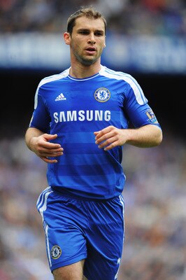 LONDON, ENGLAND - MAY 15:  Branislav Ivanovic of Chelsea in action during the Barclays Premier League match between Chelsea and Newcastle United at Stamford Bridge on May 15, 2011 in London, England.  (Photo by Michael Regan/Getty Images)