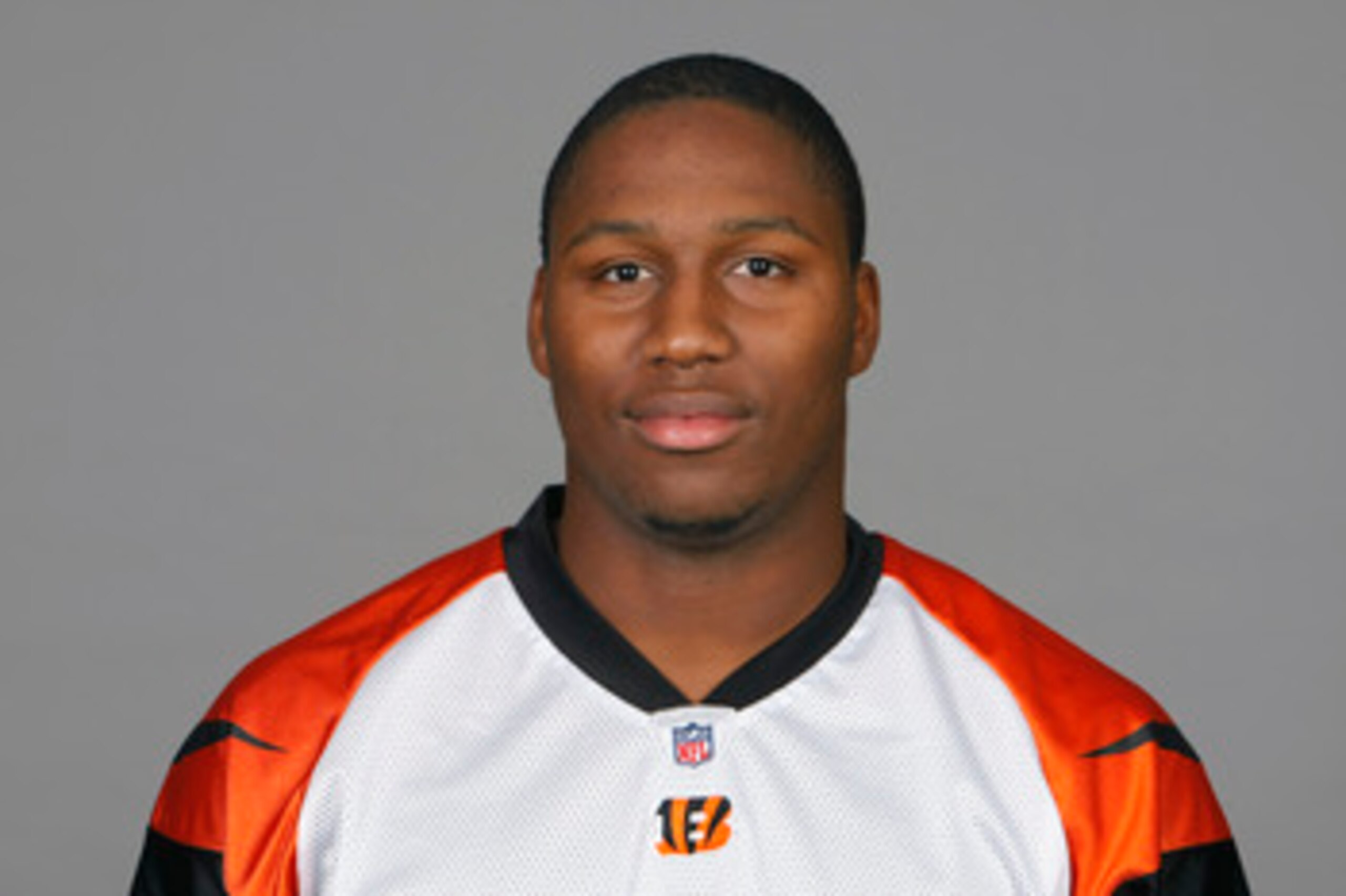 CINCINNATI, OH - CIRCA 2010: In this handout image provided by the NFL, Carlos Dunlap of the Cincinnati Bengals poses for his 2010 NFL headshot circa 2010 in Cincinnati, Ohio. (Photo by NFL via Getty Images) CINCINNATI, OH - CIRCA 2010: In this handout image provided by the NFL, Carlos Dunlap of the Cincinnati Bengals poses for his 2010 NFL headshot circa 2010 in Cincinnati, Ohio. (Photo by NFL via Getty Images)