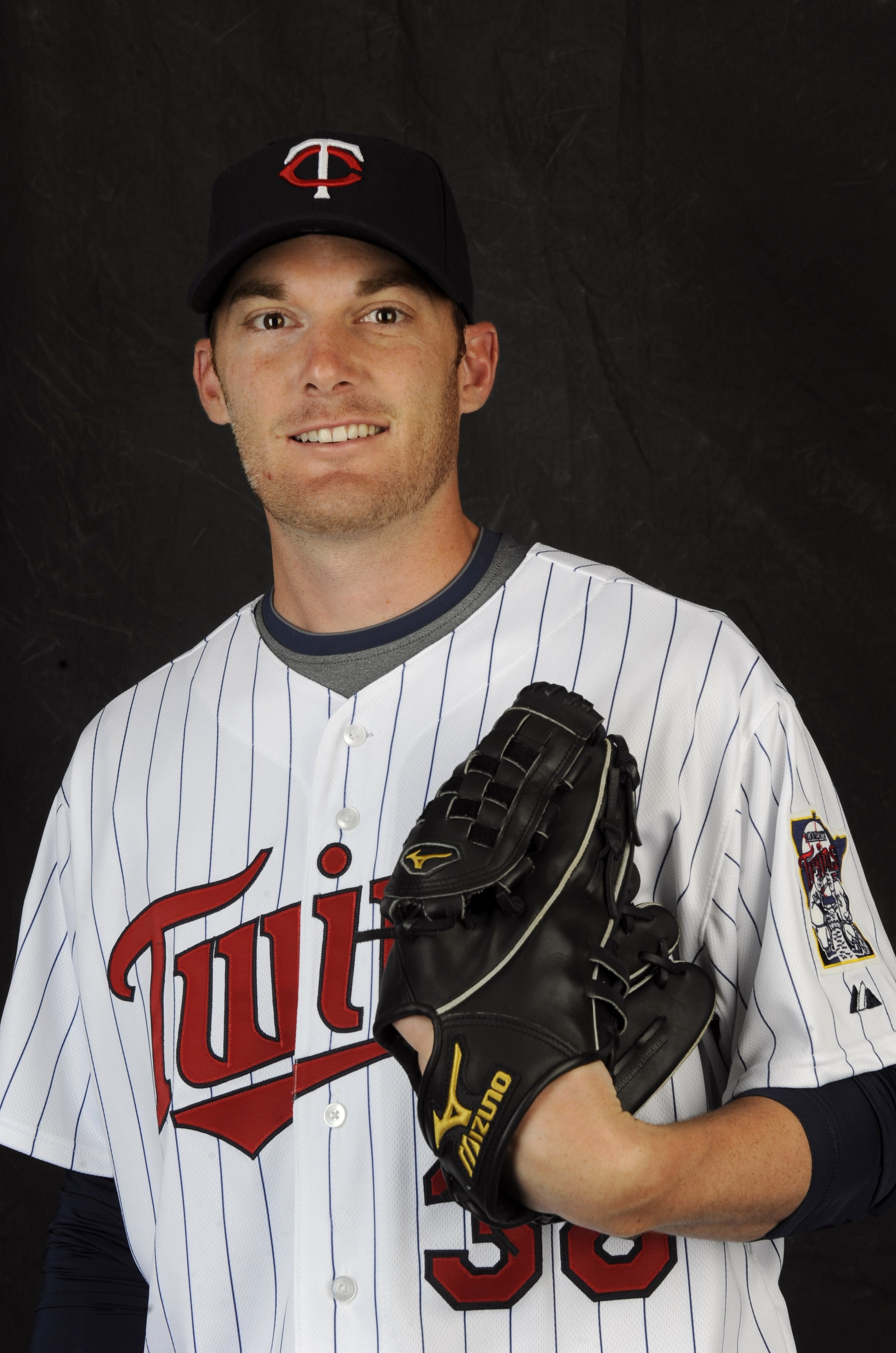 FORT MYERS, FL - FEBRUARY 23: Phillip Humber #38 of the Minnesota Twins poses during photo day at the Twins spring training complex on February 23, 2008 in Fort Myers, Florida. (Photo by Rob Tringali/Getty Images)