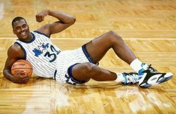 25 May 2001:   Shaquille O''Neal #34 of the Los Angeles Lakers defends David Robinson #50 of the San Antonio Spurs during the second quarter of game three in the western conference finals at the Staples Center in Los Angeles, California.  DIGITAL IMAGE.  