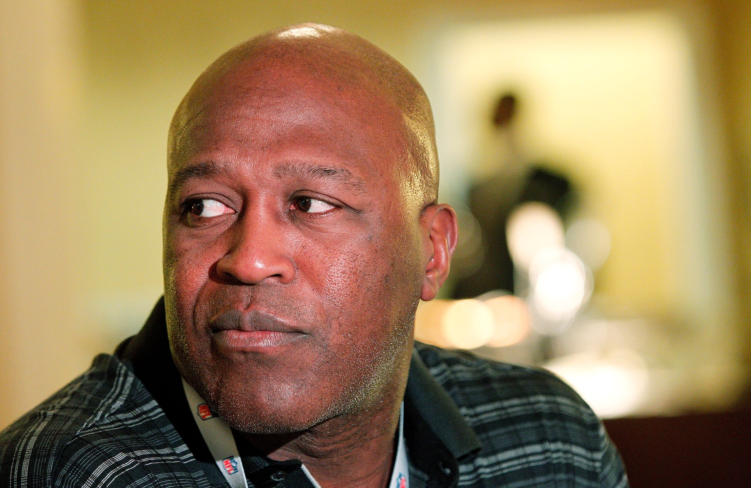 NEW ORLEANS, LA - MARCH 22:  Chicago Bears head coach Lovie Smith answers questions from the media during the NFL Annual Meetings at the Roosevelt Hotel on March 22, 2011 in New Orleans, Louisiana. Despite a NFL owners imposed lockout in effect since Marc