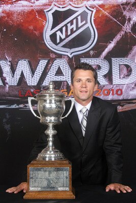 LAS VEGAS - JUNE 23: Martin St. Louis of the Tampa Bay Lightning poses for a portrait with the Lady Byng Memorial Trophy during the 2010 NHL Awards at the Palms Casino Resort on June 23, 2010 in Las Vegas, Nevada. (Photo by Bruce Bennett/Getty Images) LAS VEGAS - JUNE 23: Martin St. Louis of the Tampa Bay Lightning poses for a portrait with the Lady Byng Memorial Trophy during the 2010 NHL Awards at the Palms Casino Resort on June 23, 2010 in Las Vegas, Nevada. (Photo by Bruce Bennett/Getty Images)