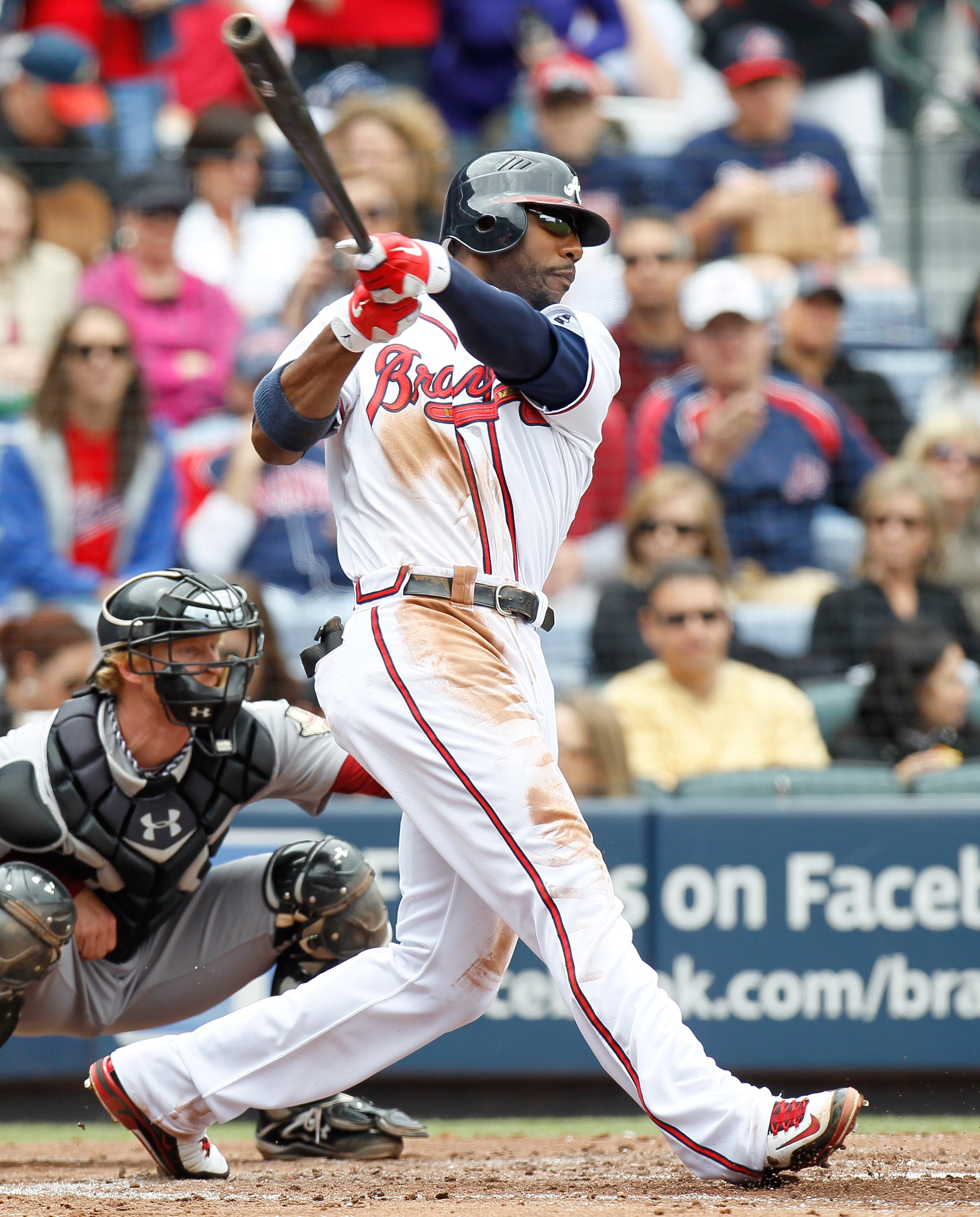 ATLANTA, GA - MAY 17:  Jason Heyward #22 of the Atlanta Braves against the Houston Astros at Turner Field on May 17, 2011 in Atlanta, Georgia.  (Photo by Kevin C. Cox/Getty Images)