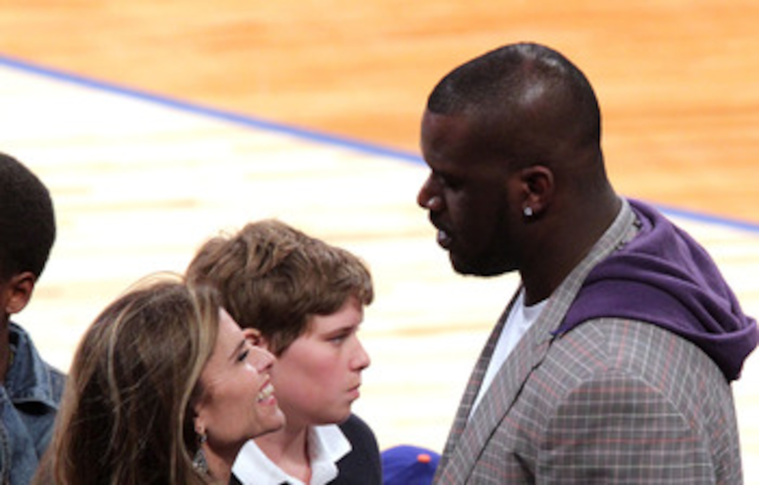 LOS ANGELES, CA - FEBRUARY 19: Maria Shriver, Christopher Schwarzenegger, and Shaquille O'Neal of the Boston Celtics attend NBA All-Star Saturday night presented by State Farm at Staples Center on February 19, 2011 in Los Angeles, California. (Photo by LOS ANGELES, CA - FEBRUARY 19: Maria Shriver, Christopher Schwarzenegger, and Shaquille O'Neal of the Boston Celtics attend NBA All-Star Saturday night presented by State Farm at Staples Center on February 19, 2011 in Los Angeles, California. (Photo by