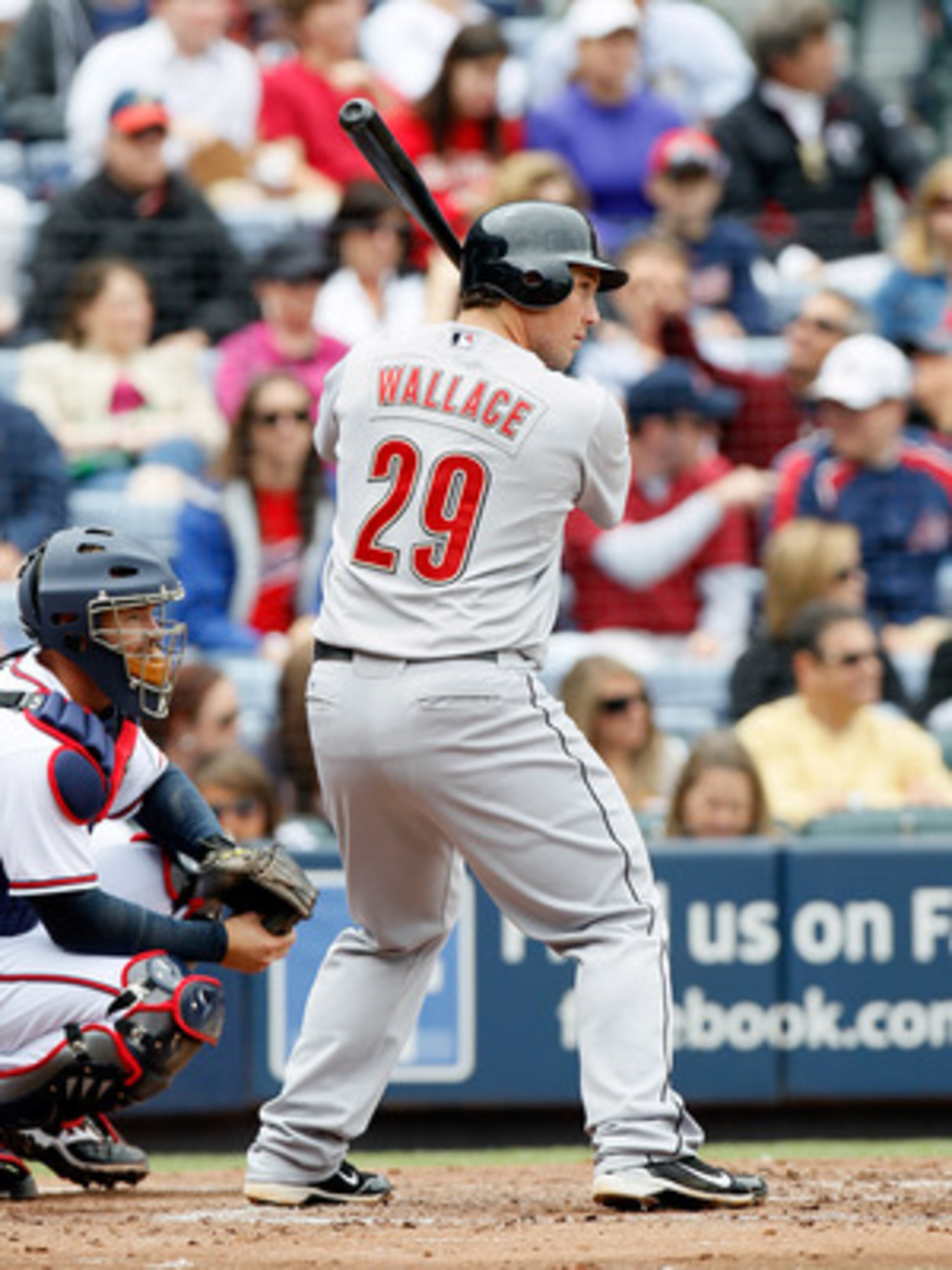 ATLANTA, GA - MAY 17:  Brett Wallace #29 of the Houston Astros against the Atlanta Braves at Turner Field on May 17, 2011 in Atlanta, Georgia.  (Photo by Kevin C. Cox/Getty Images)