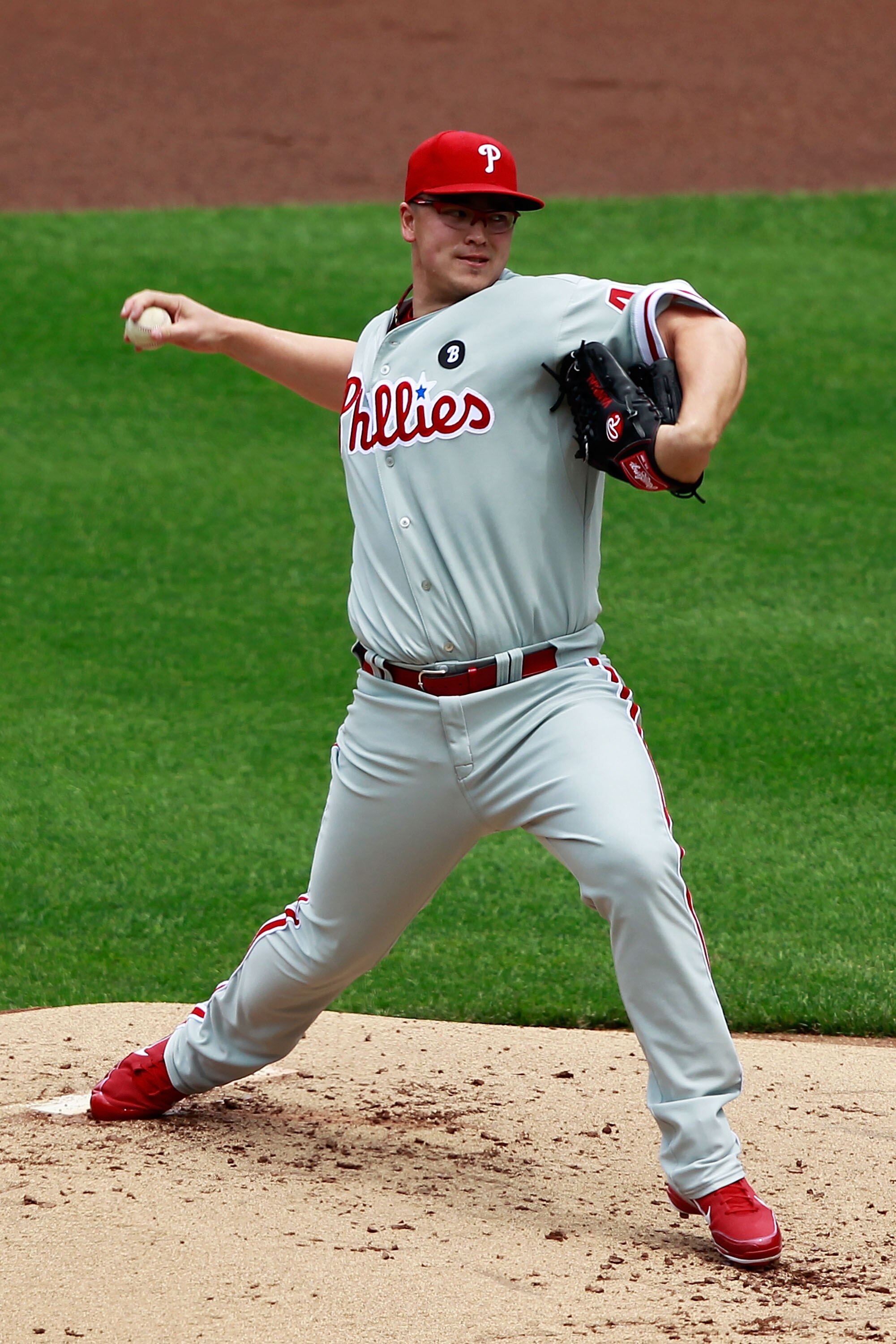 NEW YORK, NY - MAY 29:  Vance Worley #49 of the Philadelphia Phillies pitches against the New York Mets at Citi Field on May 29, 2011 in the Flushing neighborhood of the Queens borough of New York City.  (Photo by Chris Trotman/Getty Images)