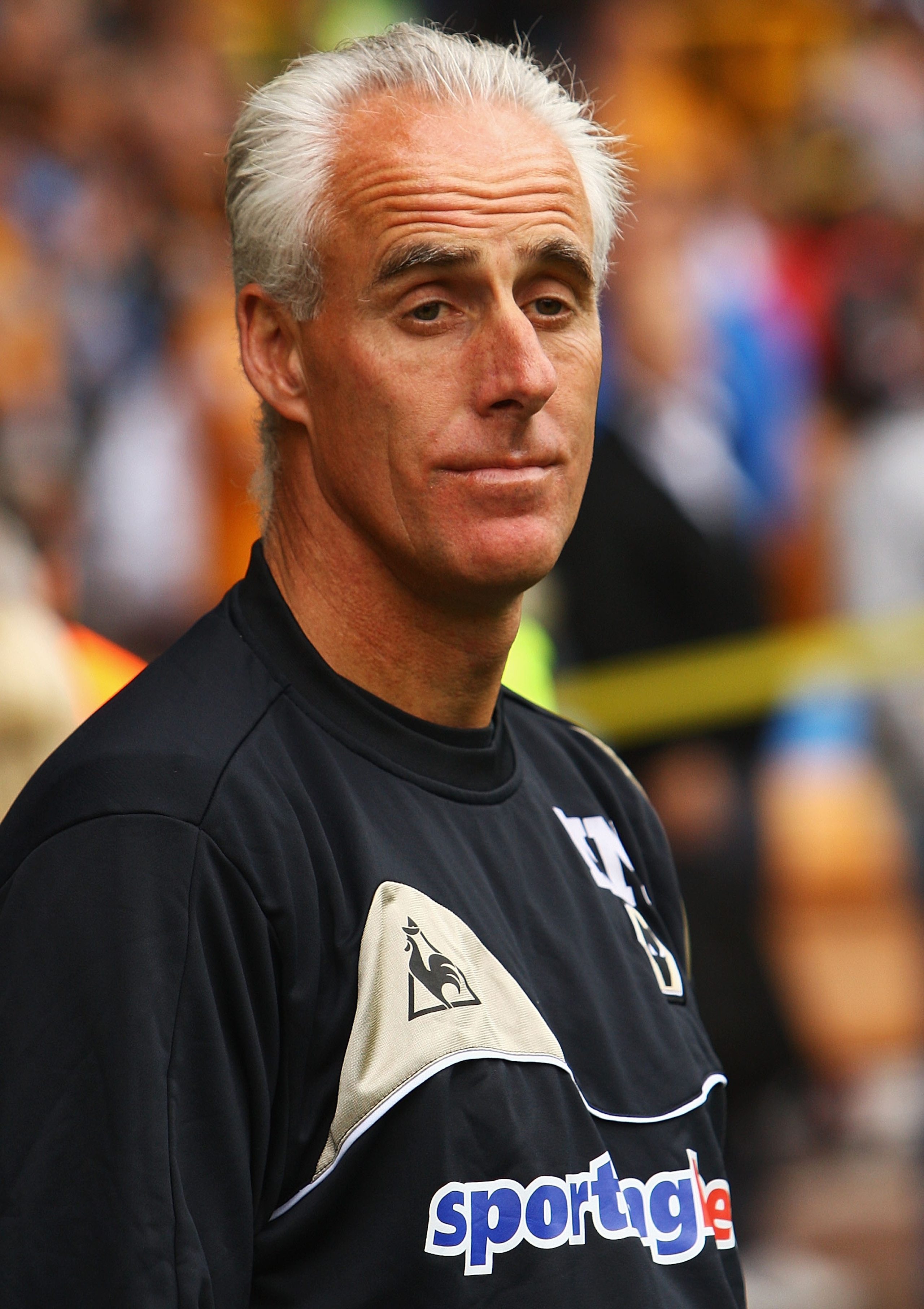 WOLVERHAMPTON, ENGLAND - AUGUST 29:  Mick Mcarthy, manager of Wolverhampton, looks on during the Barclays Premier League match between Wolverhampton Wanderers and Hull City at Molineaux on August 29, 2009 in Wolverhampton, England.  (Photo by Matthew Lewi