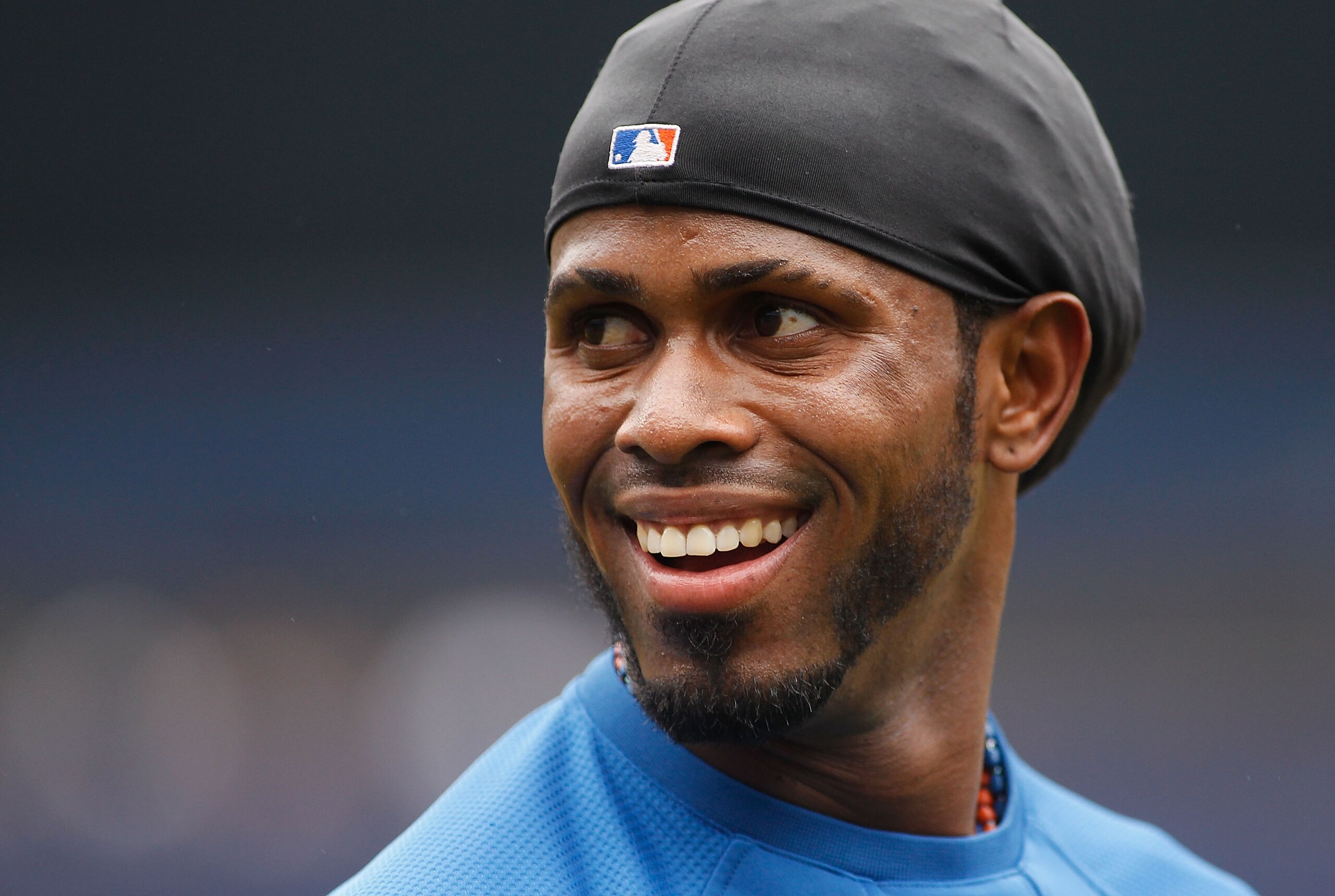 NEW YORK, NY - MAY 22:  Jose Reyes #7 of the New York Mets looks on during batting practice prior to the start of the game against the New York Yankees on May 22, 2011 at Yankee Stadium in the Bronx borough of New York City.  (Photo by Mike Stobe/Getty Im