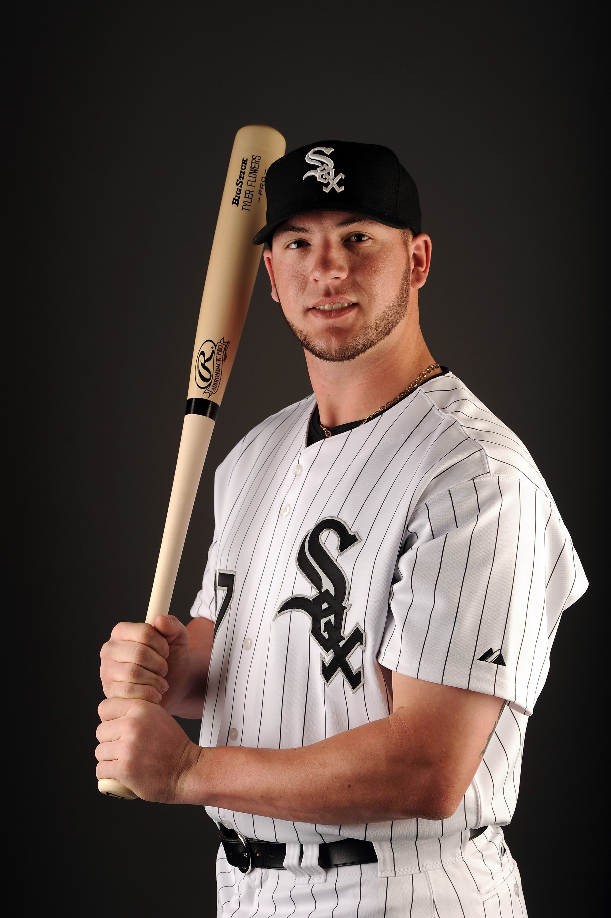 GLENDALE, AZ - FEBRUARY 26:  Tyler Flowers #17 of the Chicago White Sox poses for a photo on photo day at Camelback Ranch on February 26, 2011 in Glendale, Arizona.  (Photo by Harry How/Getty Images)