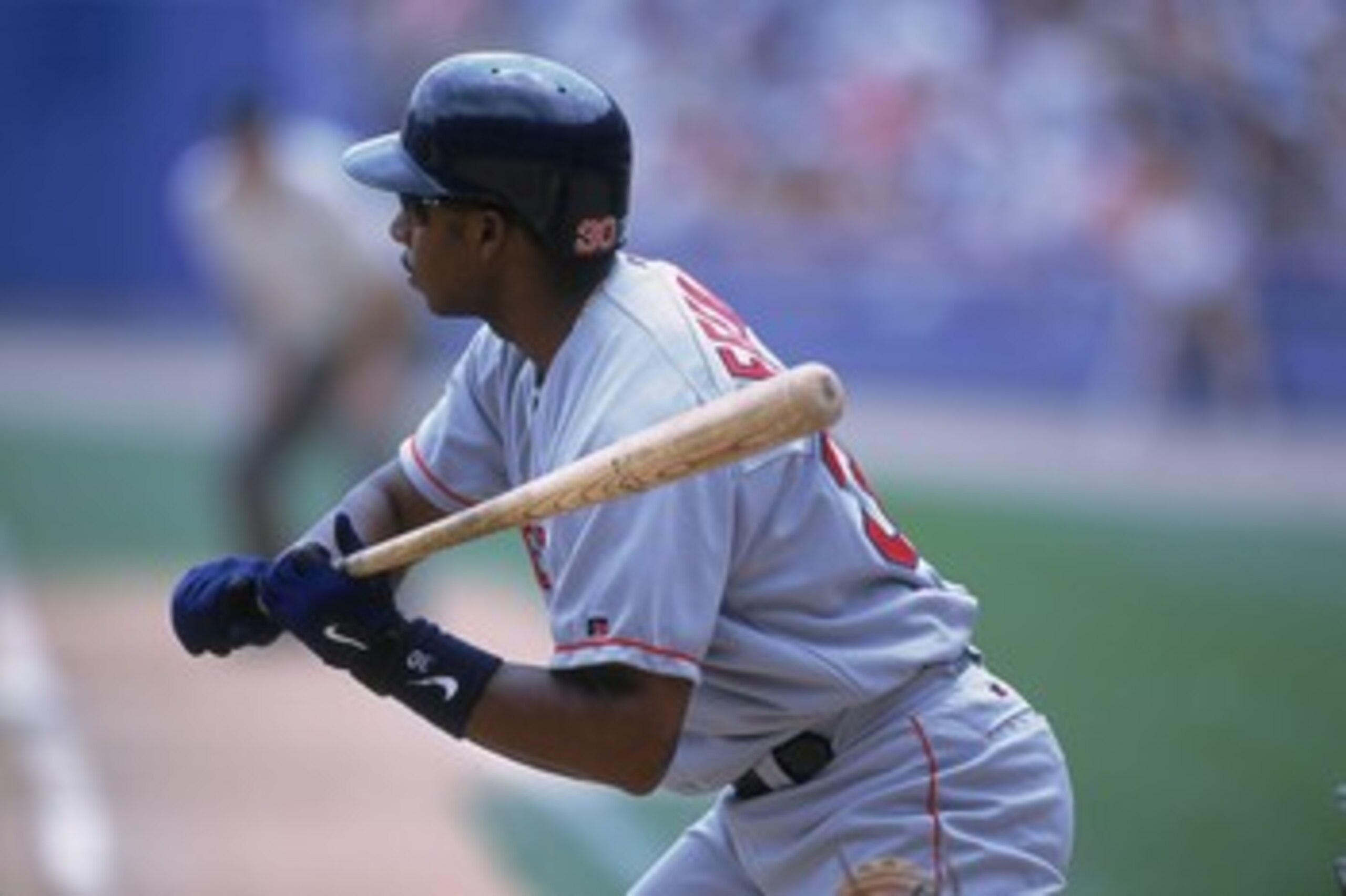 21 Jul 2001: Jose Offerman #30 of the Boston Red Sox at bat during the game against the Chicago White Sox at Comiskey Park in Chicago, Illinois. The White Sox defeated the Red Sox 10-3.Mandatory Credit: Jonathan Daniel /Allsport 21 Jul 2001: Jose Offerman #30 of the Boston Red Sox at bat during the game against the Chicago White Sox at Comiskey Park in Chicago, Illinois. The White Sox defeated the Red Sox 10-3.Mandatory Credit: Jonathan Daniel /Allsport