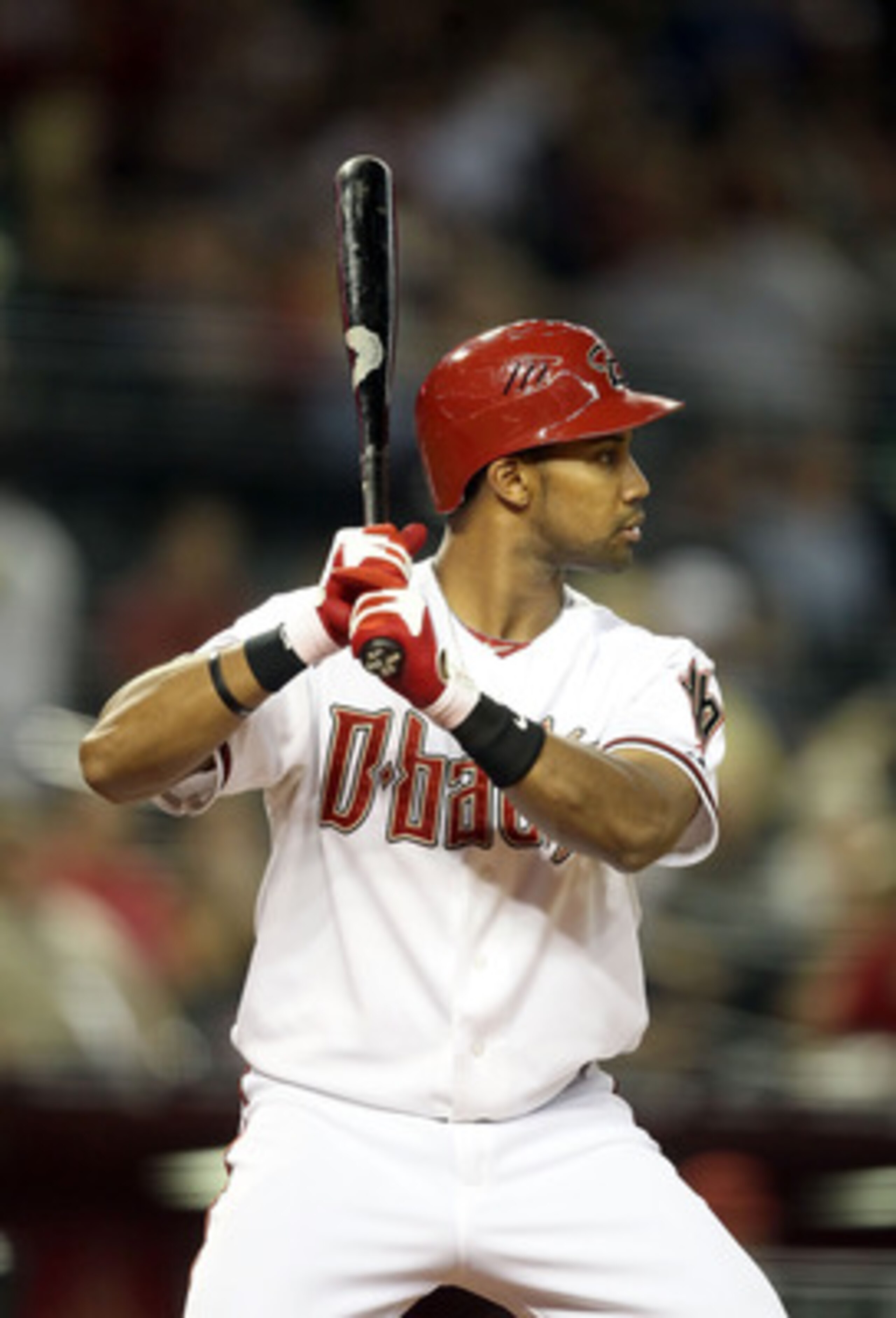 PHOENIX, AZ - MAY 17:  Chris Young #24 of the Arizona Diamondbacks bats against the San Diego Padres during the Major League Baseball game at Chase Field on May 17, 2011 in Phoenix, Arizona.  (Photo by Christian Petersen/Getty Images)