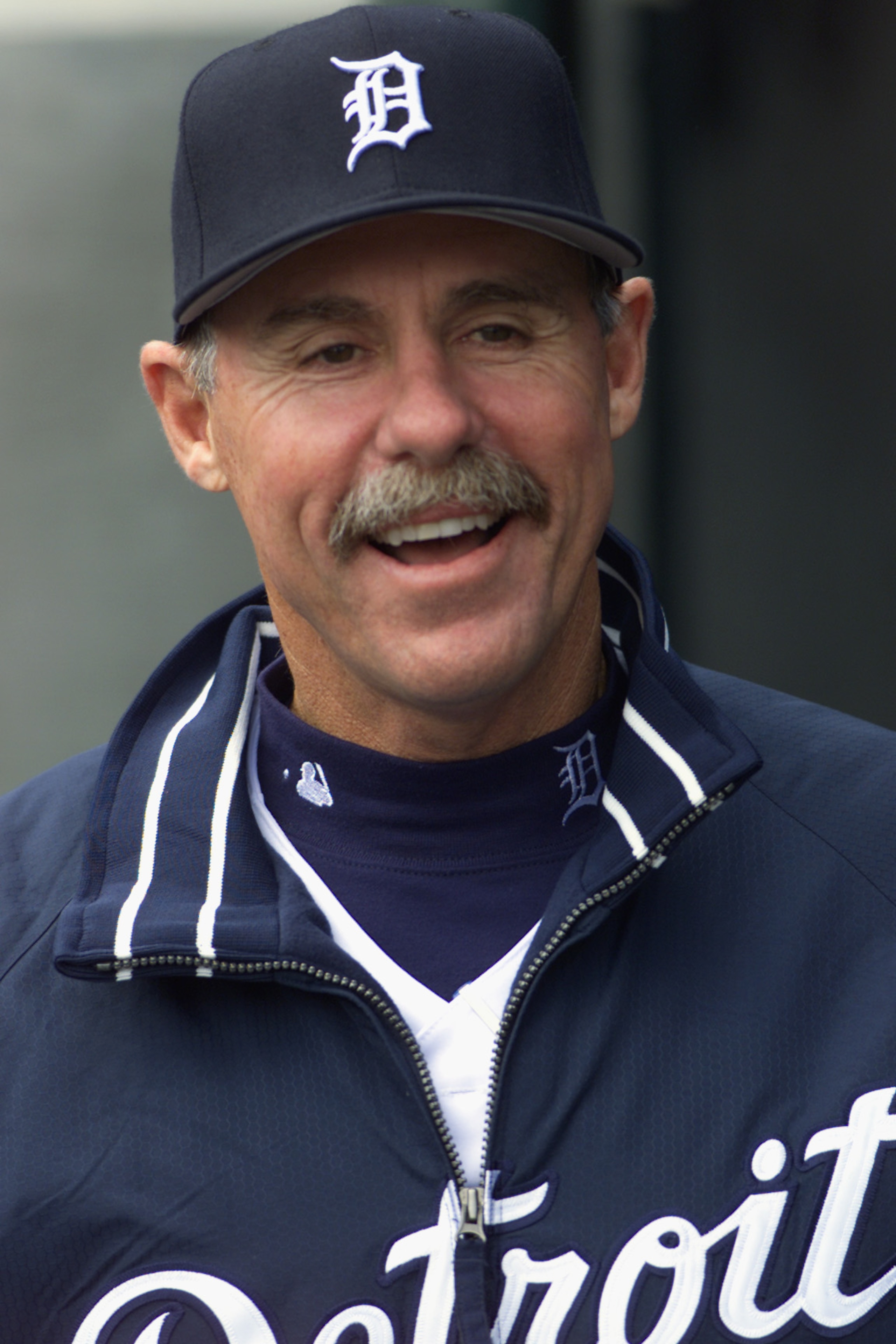 06 Apr 2002 :  Detroit Tigers manager Phil Garner looks on during the game against the Cleveland Indians at Comercia Park in Detroit, Michigan . The Indians won 5-3. DIGITAL IMAGE.  Mandatory Credit: Tom Pidgeon /Getty Images