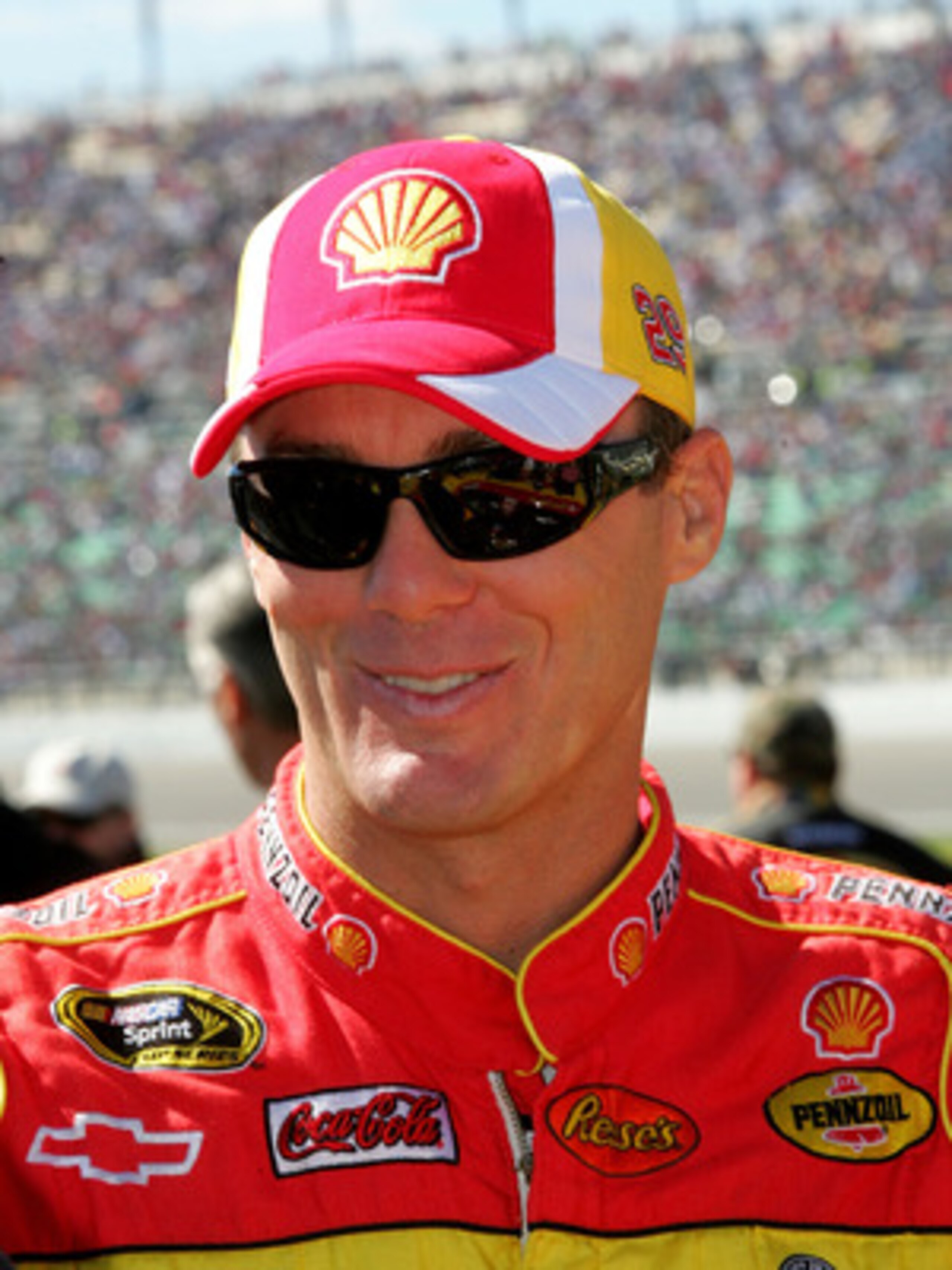 KANSAS CITY, KS - OCTOBER 03:  Kevin Harvick, driver of the #29 Shell/Pennzoil Chevrolet waits on pit road prior to the NASCAR Sprint Cup Series Price Chopper 400 on October 3, 2010 in Kansas City, Kansas.  (Photo by Jerry Markland/Getty Images for NASCAR