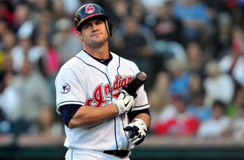 CLEVELAND, OH - JUNE 2:  Matt LaPorta #7 of the Cleveland Indians reacts after striking out during the second inning against the Texas Rangers at Progressive Field on June 2, 2011 in Cleveland, Ohio. The Rangers defeated the Indians 7-4. (Photo by Jason M