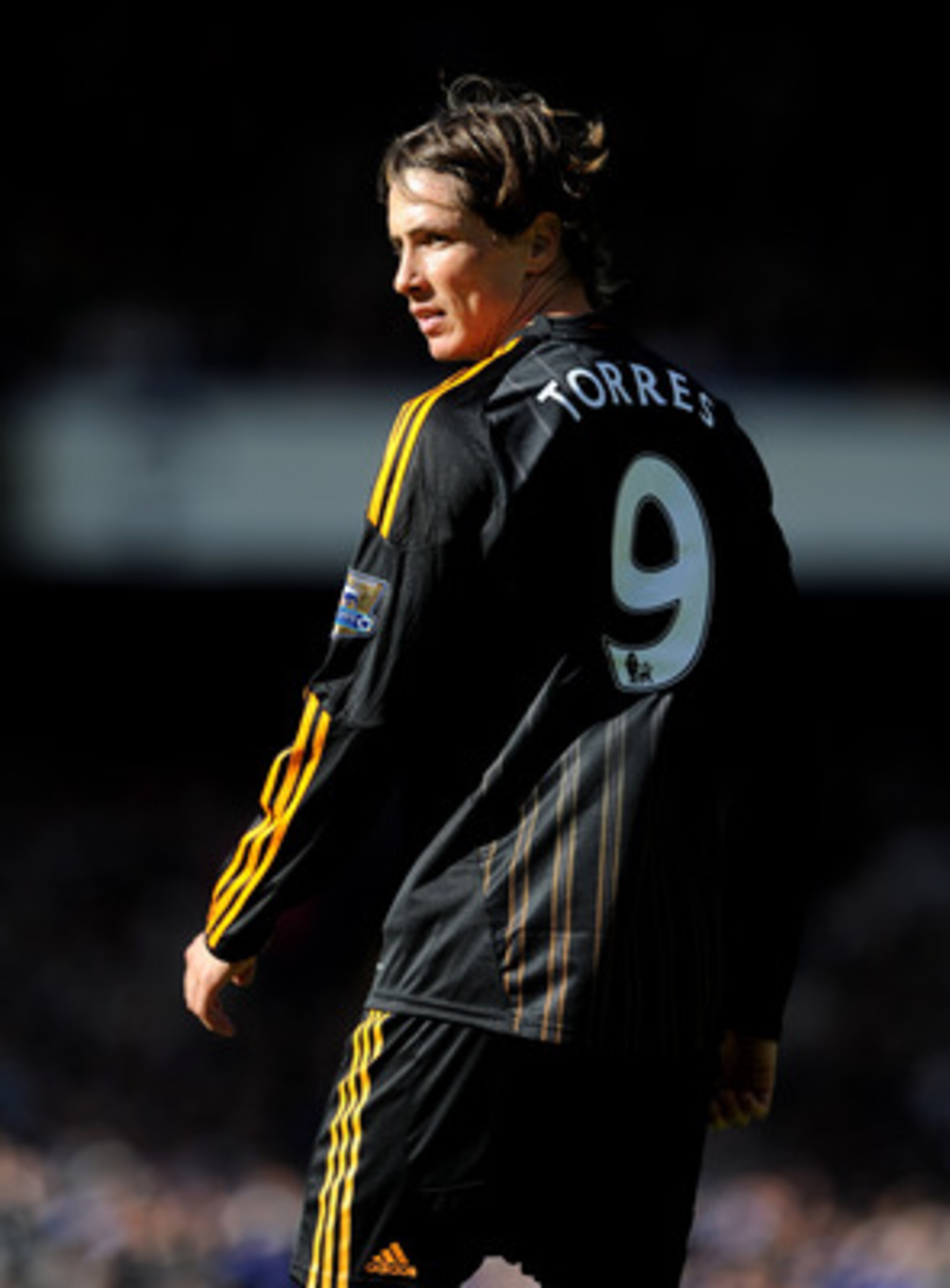LIVERPOOL, ENGLAND - MAY 22:  Fernando Torres of Chelsea looks on during the Barclays Premier League match between Everton and Chelsea at Goodison Park on May 22, 2011 in Liverpool, England.  (Photo by Chris Brunskill/Getty Images)