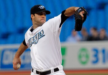 TORONTO, CANADA - MAY 9: Brandon Morrow #23 of the Toronto Blue Jays throws during MLB action against the Detroit Tigers at the Rogers Centre May 9, 2011 in Toronto, Ontario, Canada. (Photo by Abelimages/Getty Images)