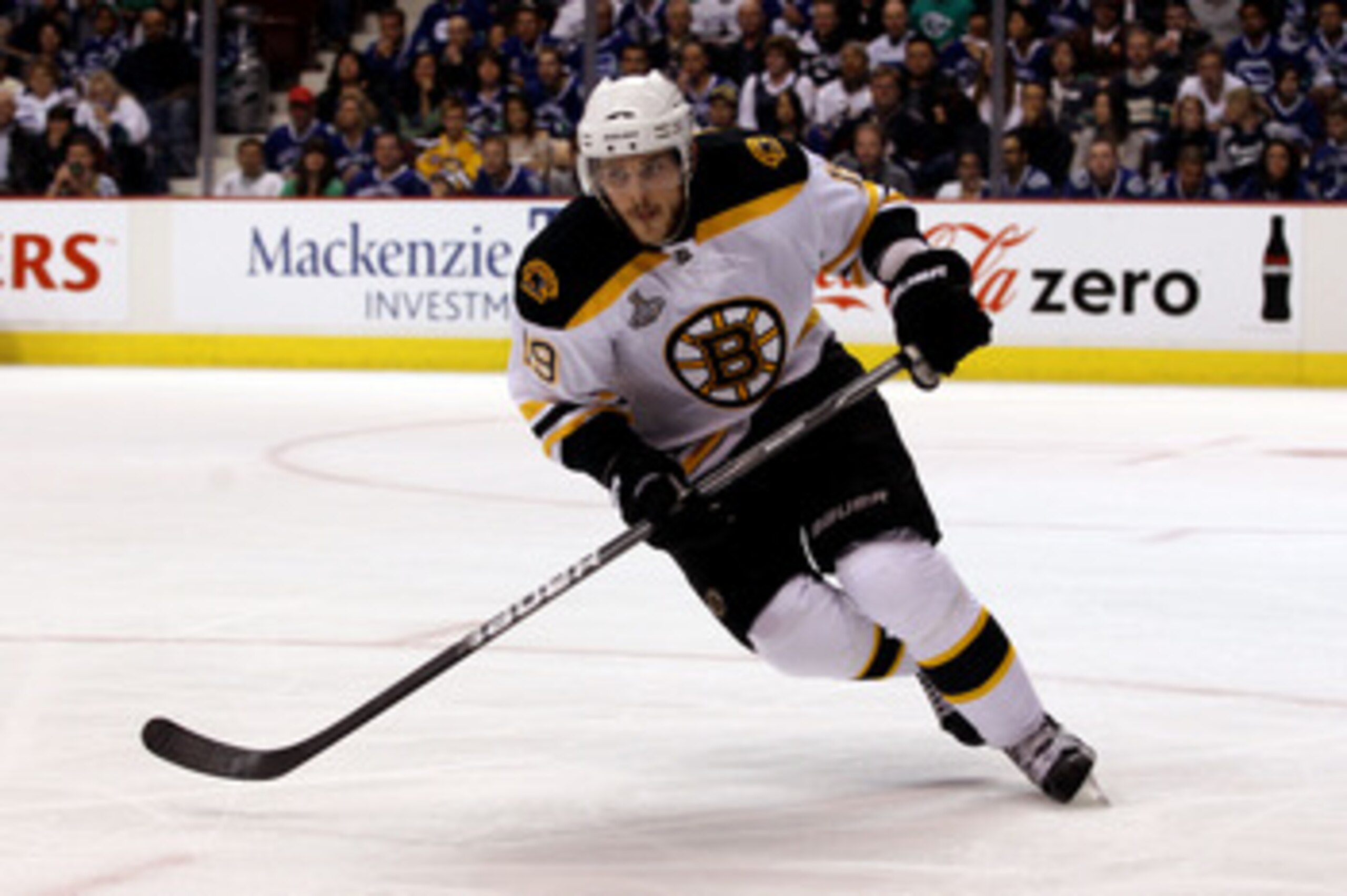 VANCOUVER, BC - JUNE 01:  Tyler Seguin #19 of the Boston Bruins skates against the Vancouver Canucks during game one of the 2011 NHL Stanley Cup Finals at Rogers Arena on June 1, 2011 in Vancouver, Canada.  (Photo by Bruce Bennett/Getty Images)