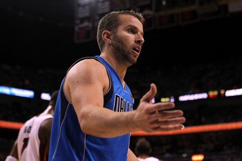 MIAMI, FL - MAY 31:  Jose Juan Barea #11 of the Dallas Mavericks reacts while taking on the Miami Heat in the first half in Game One of the 2011 NBA Finals at American Airlines Arena on May 31, 2011 in Miami, Florida. NOTE TO USER: User expressly acknowle