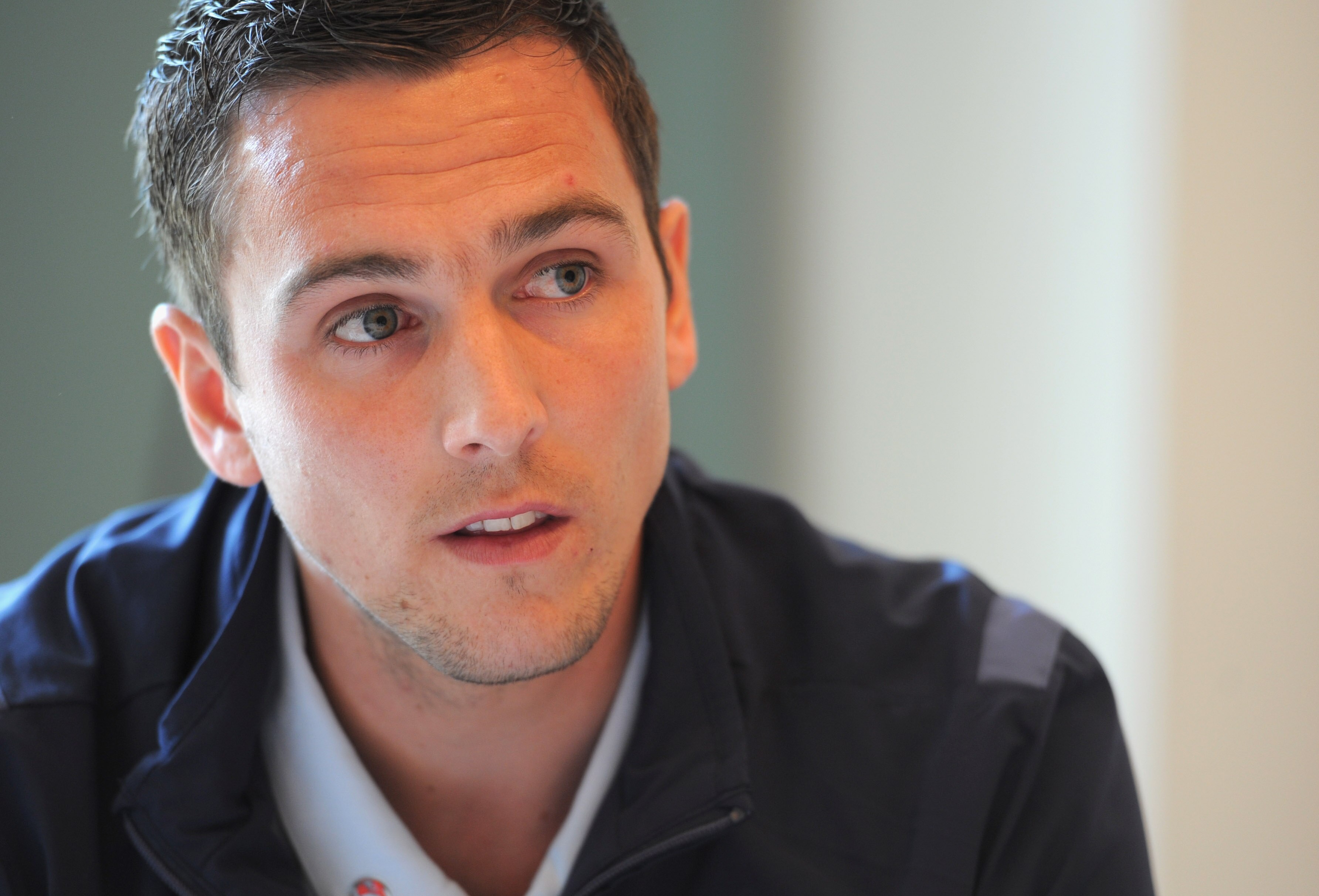 ST ALBANS, ENGLAND - MAY 31: Stewart Downing speaks to the media during the England press conference at the Grove Hotel on May 31, 2011 in Watford, England. (Photo by Michael Regan/Getty Images) ST ALBANS, ENGLAND - MAY 31: Stewart Downing speaks to the media during the England press conference at the Grove Hotel on May 31, 2011 in Watford, England. (Photo by Michael Regan/Getty Images)