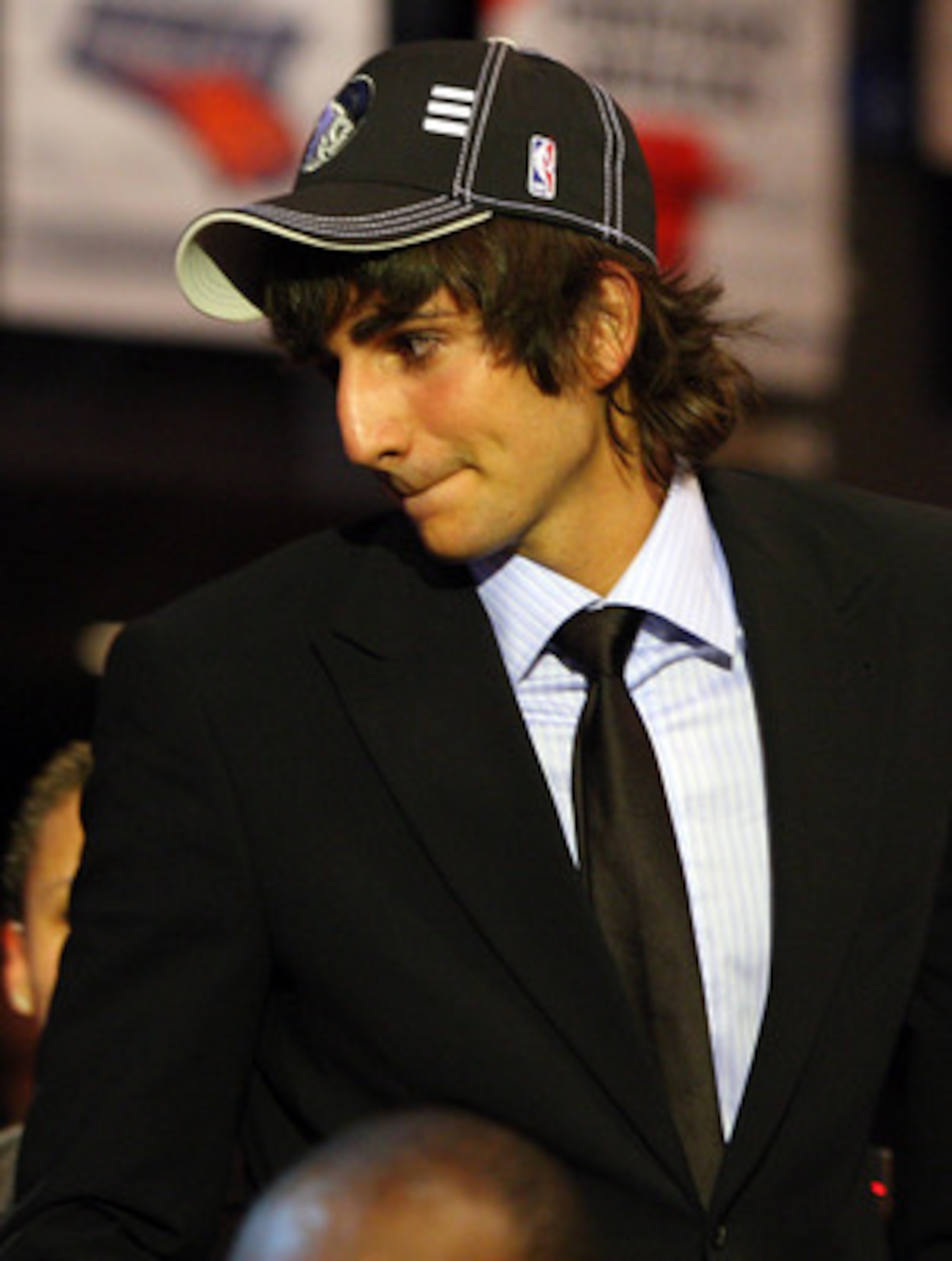 NEW YORK - JUNE 25: Fifth overall draft pick by the Minnesota Timberwolves, Ricky Rubio makes his way to the stage during the 2009 NBA Draft at the Wamu Theatre at Madison Square Garden June 25, 2009 in New York City. NOTE TO USER: User expressly acknow NEW YORK - JUNE 25: Fifth overall draft pick by the Minnesota Timberwolves, Ricky Rubio makes his way to the stage during the 2009 NBA Draft at the Wamu Theatre at Madison Square Garden June 25, 2009 in New York City. NOTE TO USER: User expressly acknow