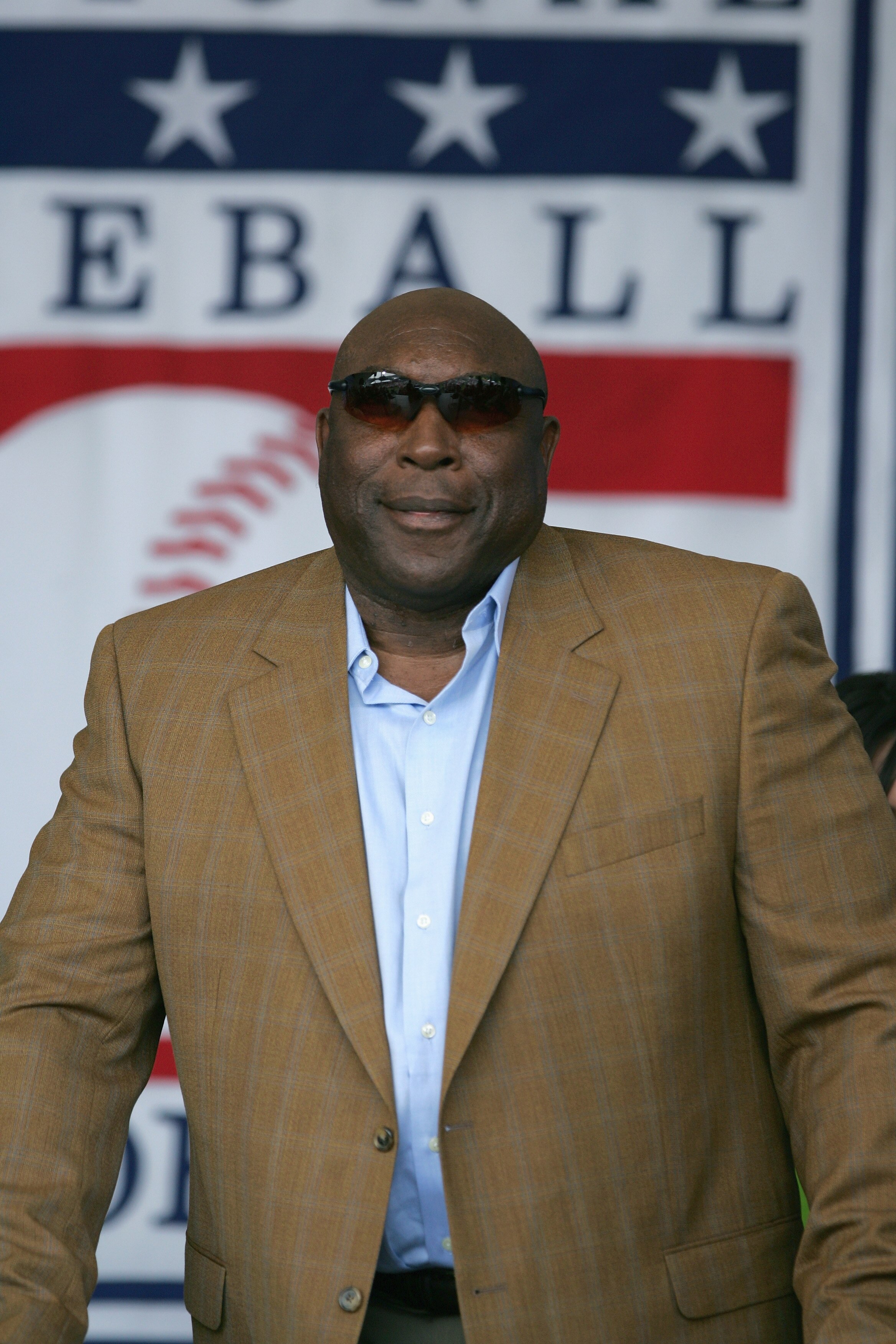 COOPERSTOWN, NY - JULY 31: Hall of Famer Willie McCovey attends the Baseball Hall of Fame Induction ceremony on July 31, 2005 at the Clark Sports Complex in Cooperstown, New York.  (Photo by Ezra Shaw/Getty Images)
