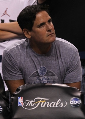 MIAMI, FL - MAY 31:  Owner Mark Cuban of the Dallas Mavericks looks on while the Mavericks take on the Miami Heat in Game One of the 2011 NBA Finals at American Airlines Arena on May 31, 2011 in Miami, Florida. NOTE TO USER: User expressly acknowledges an