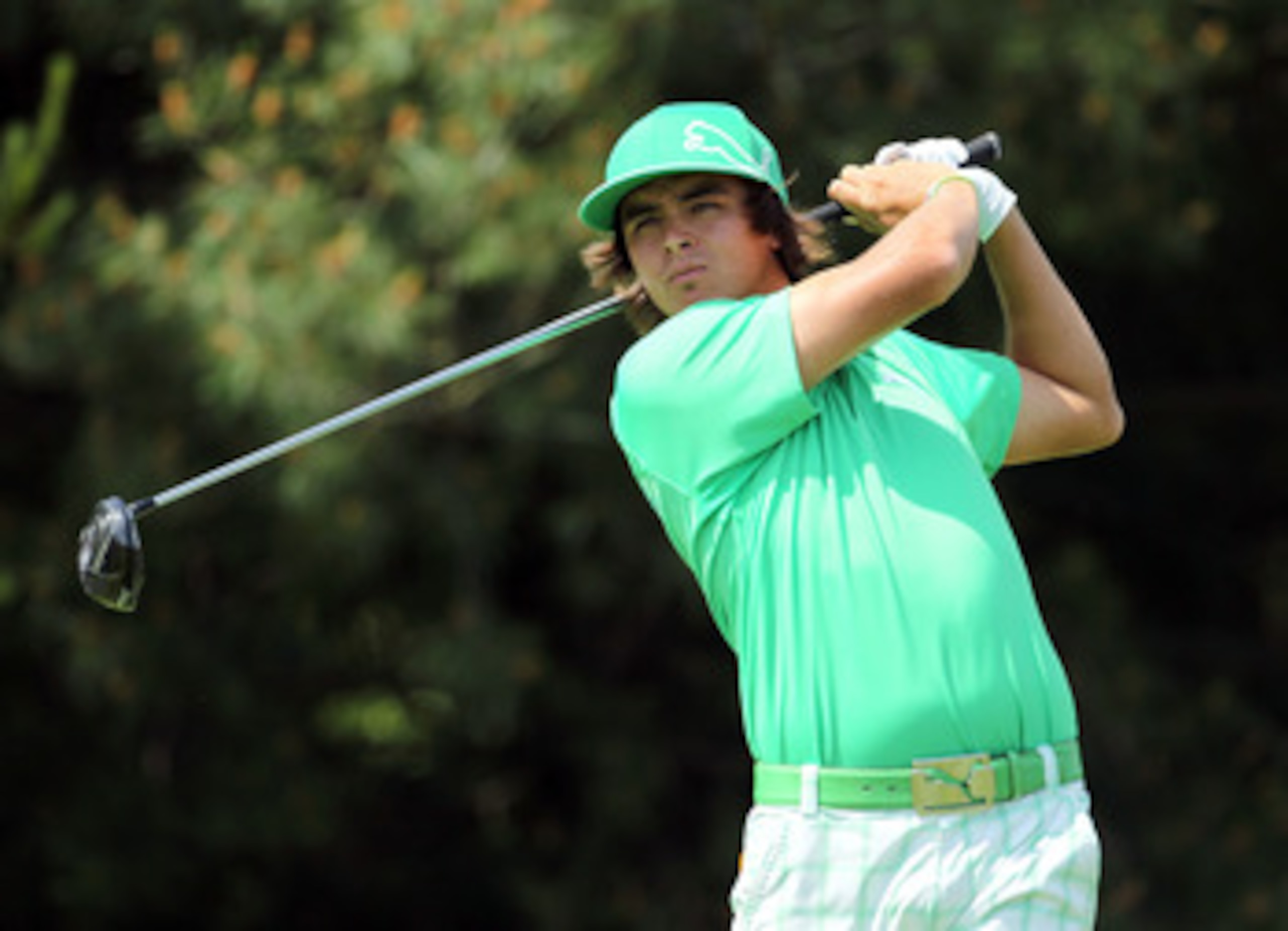 DUBLIN, OH - JUNE 02: Ricky Fowler hits his tee shot on the par 4 17th hole during the first round of The Memorial Tournament presented by Nationwide Insurance at Muirfield Village Golf Club on June 2, 2011 in Dublin, Ohio. (Photo by Andy Lyons/Getty Im DUBLIN, OH - JUNE 02: Ricky Fowler hits his tee shot on the par 4 17th hole during the first round of The Memorial Tournament presented by Nationwide Insurance at Muirfield Village Golf Club on June 2, 2011 in Dublin, Ohio. (Photo by Andy Lyons/Getty Im