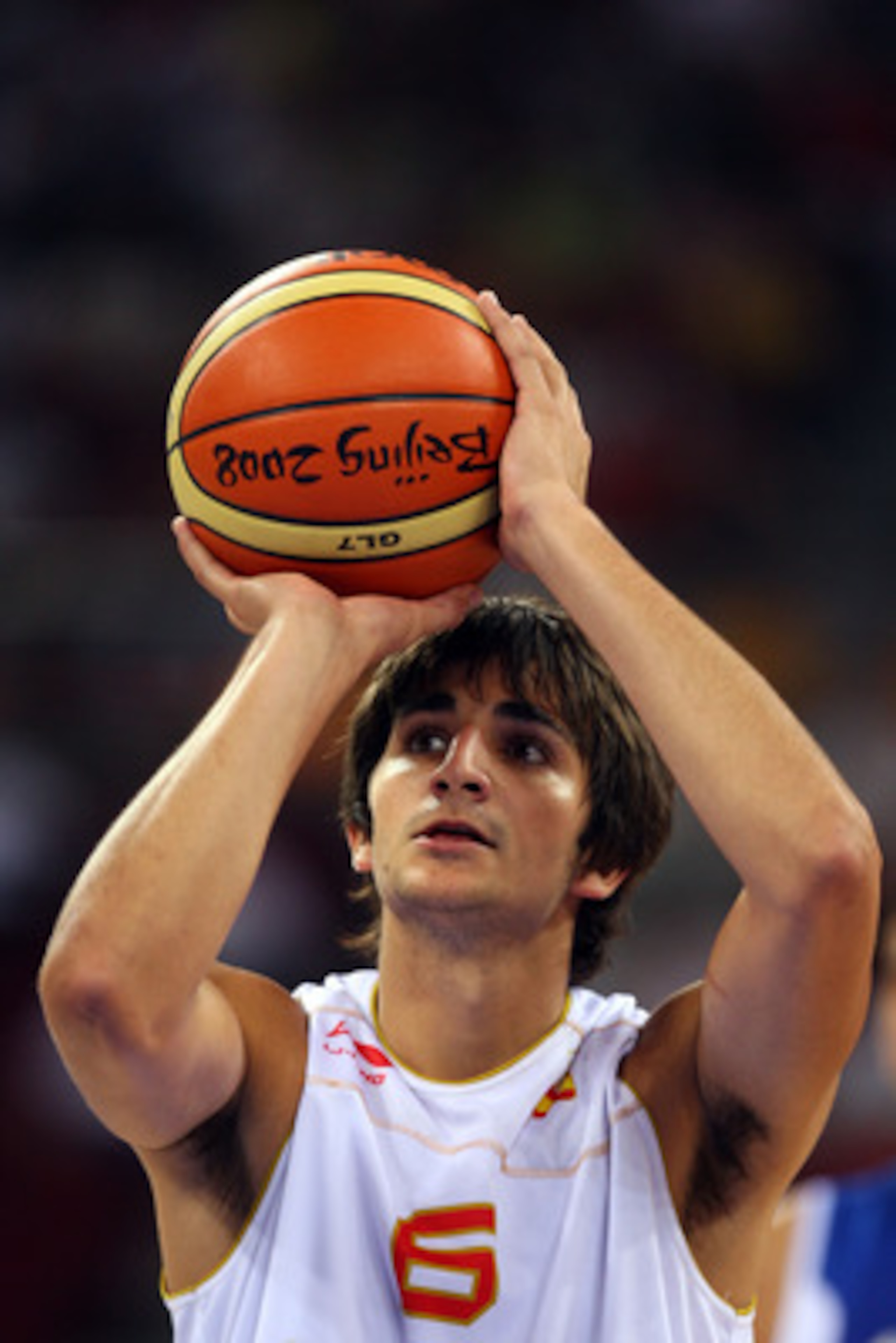 BEIJING - AUGUST 10: Ricky Rubio #6 of Spain shoots a free throw while taking on Greece during the day 2 preliminary game at the Beijing 2008 Olympic Games in the Beijing Olympic Basketball Gymnasium on August 10, 2008 in Beijing, China. (Photo by Phil BEIJING - AUGUST 10: Ricky Rubio #6 of Spain shoots a free throw while taking on Greece during the day 2 preliminary game at the Beijing 2008 Olympic Games in the Beijing Olympic Basketball Gymnasium on August 10, 2008 in Beijing, China. (Photo by Phil