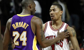 Seeing Kobe Bryant and Derrick Rose in the Finals may be one of the more exciting matchup's in recent memory. That is, If the Bulls can finally overcome the Heat, and the Lakers their shooting and chemistry woes.
