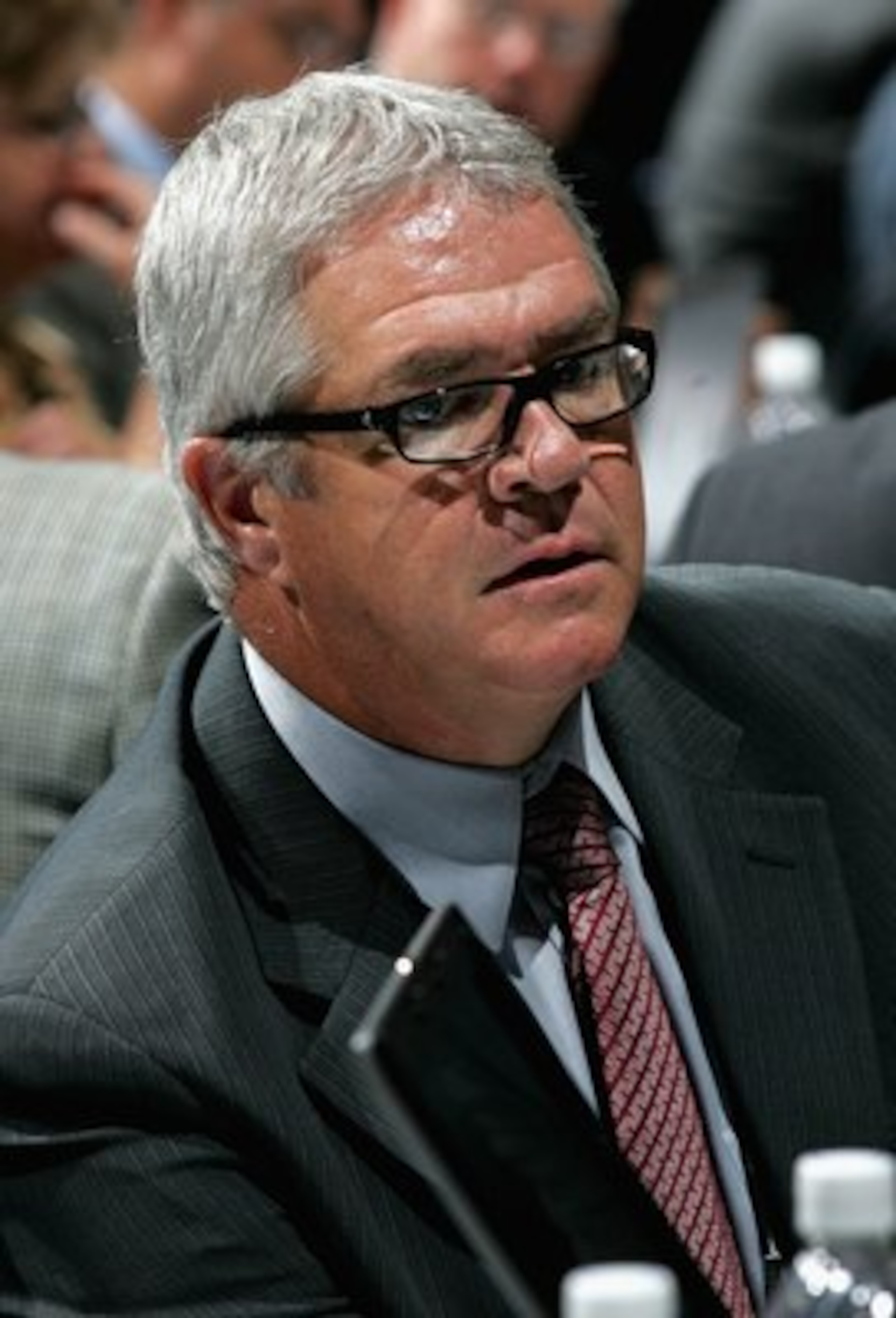 COLUMBUS, OH - JUNE 23: General manager Dale Tallon attends the 2007 NHL Entry Draft at Nationwide Arena on June 23, 2007 in Columbus, Ohio. (Photo by Bruce Bennett/Getty Images) COLUMBUS, OH - JUNE 23: General manager Dale Tallon attends the 2007 NHL Entry Draft at Nationwide Arena on June 23, 2007 in Columbus, Ohio. (Photo by Bruce Bennett/Getty Images)